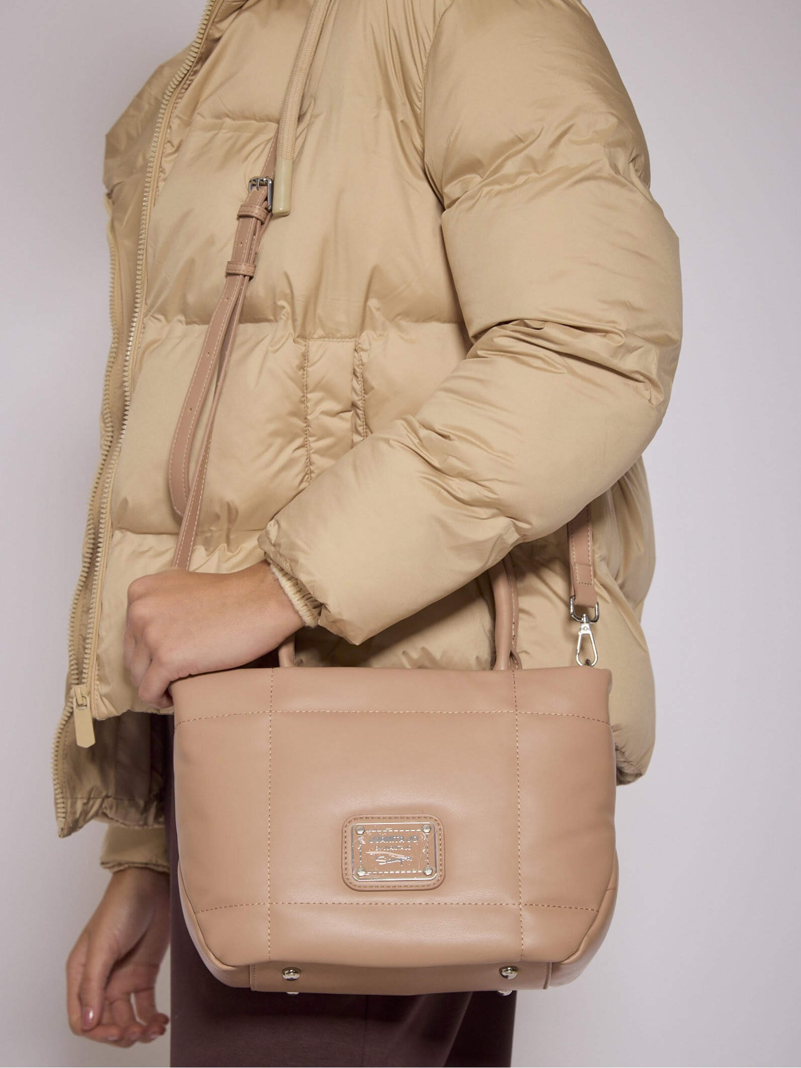 Cartera Chica Visón Puffer