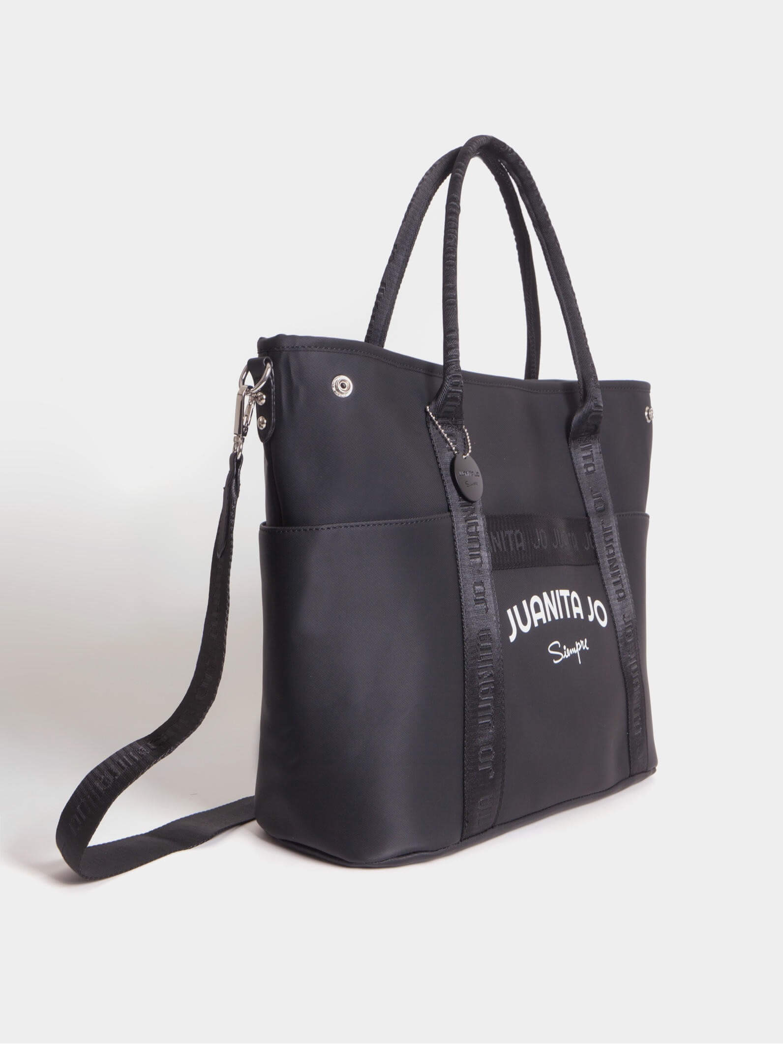 Cartera Negra Grande Fio