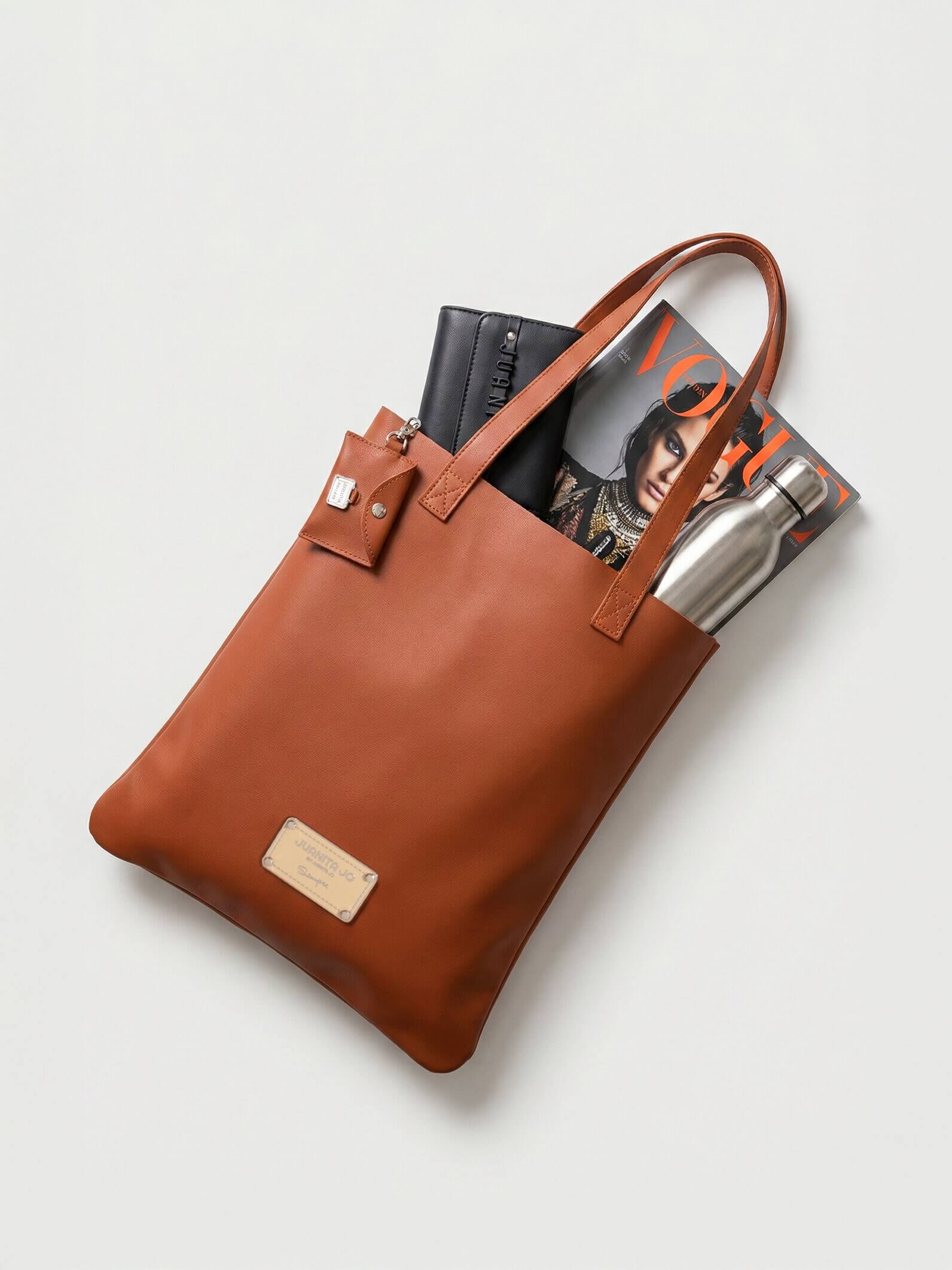 Tote bag de cuero suela Génova