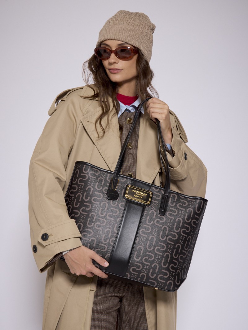 Set Monogram x 3: Cartera Shopper + Sobre de mano + Neceser