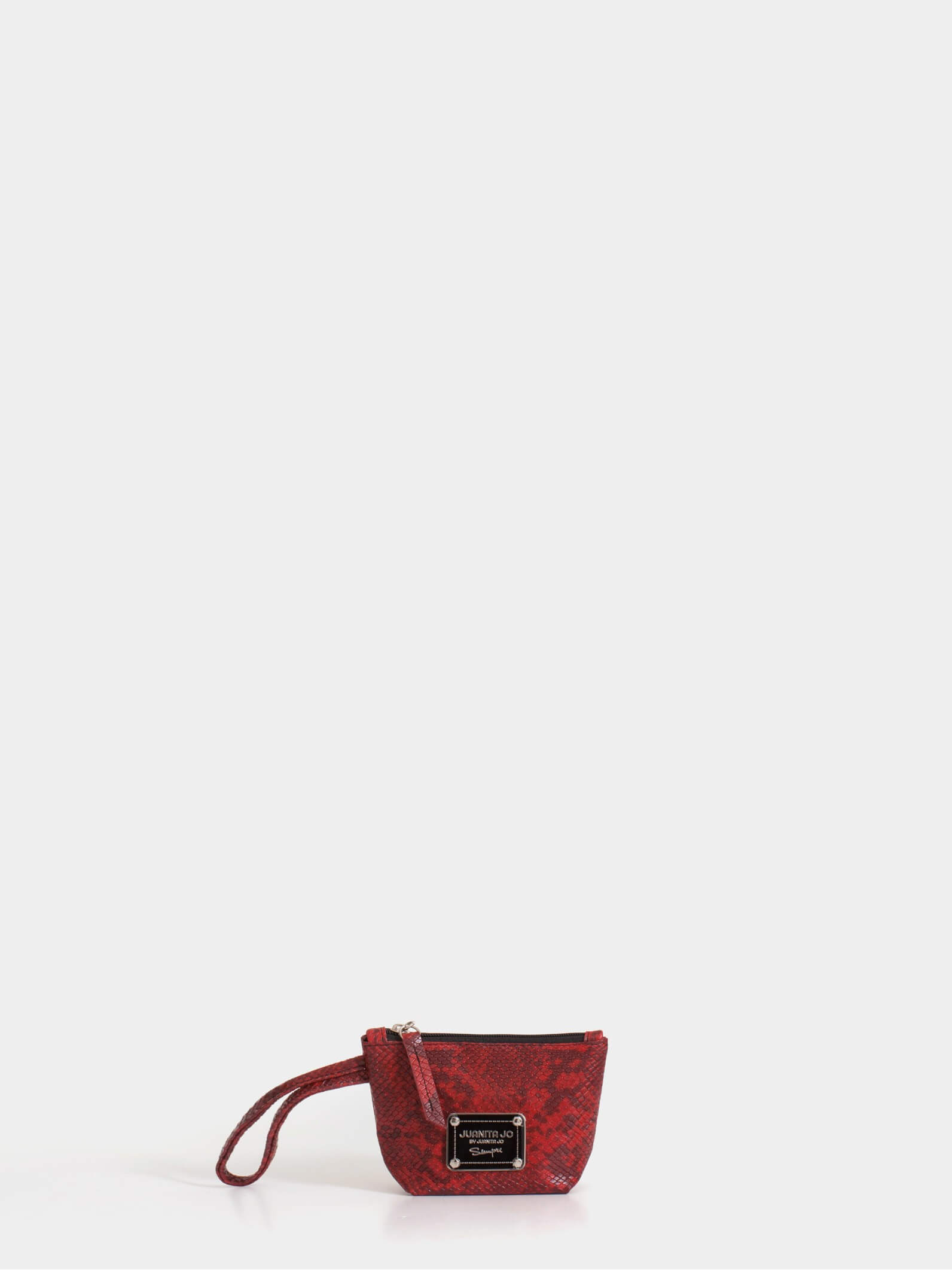 Monedero Rojo de Cuero Génova