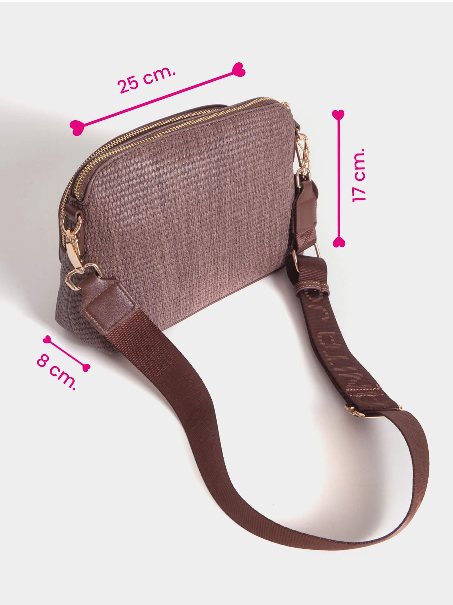 Bandolera Marrón Diana