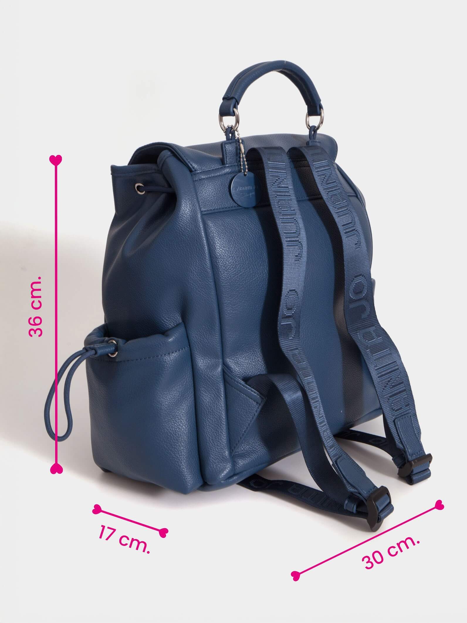 Mochila para notebook 14" azul mediana Hadar