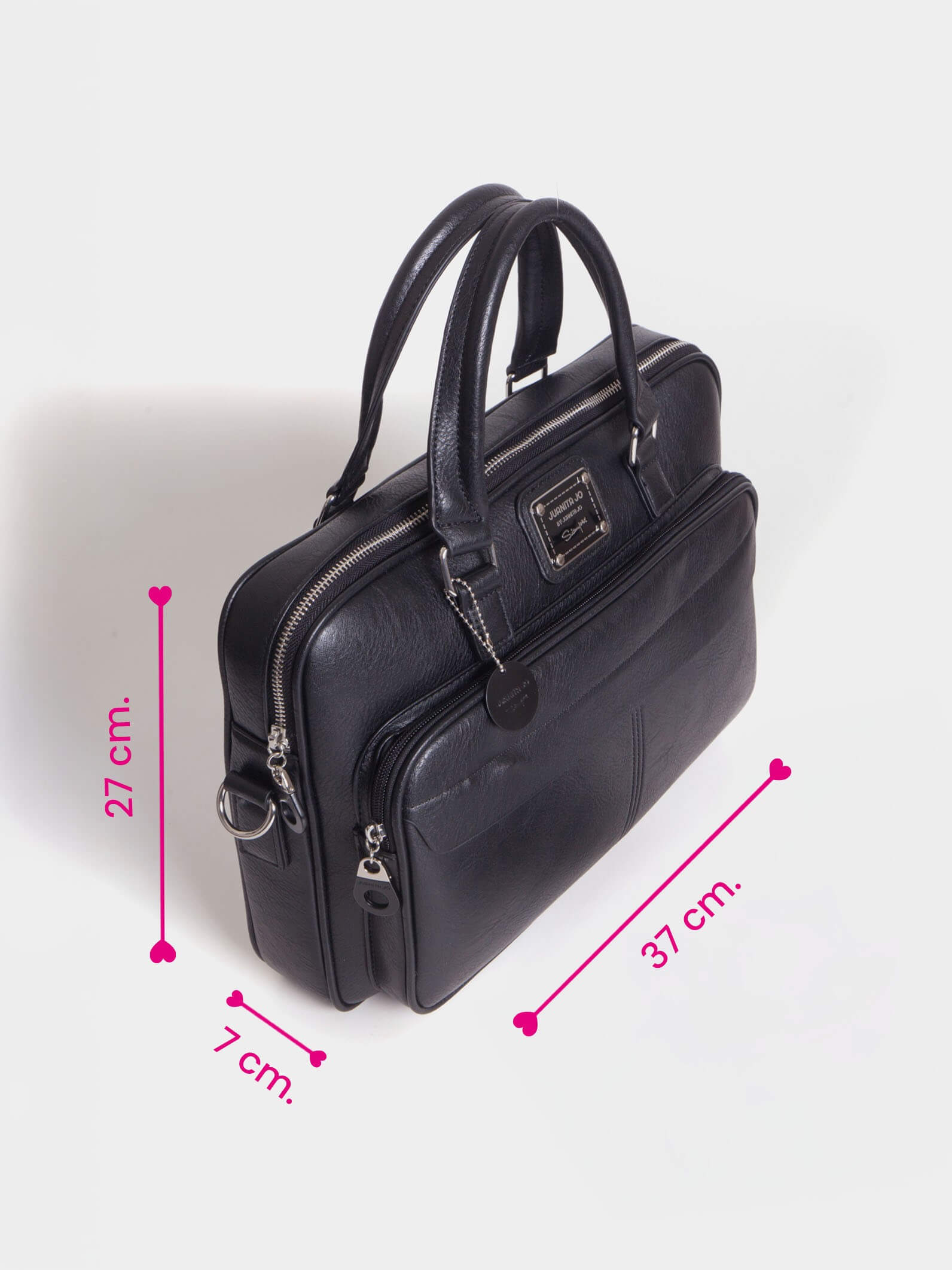 Maletín porta Notebook Negro Boss Slim