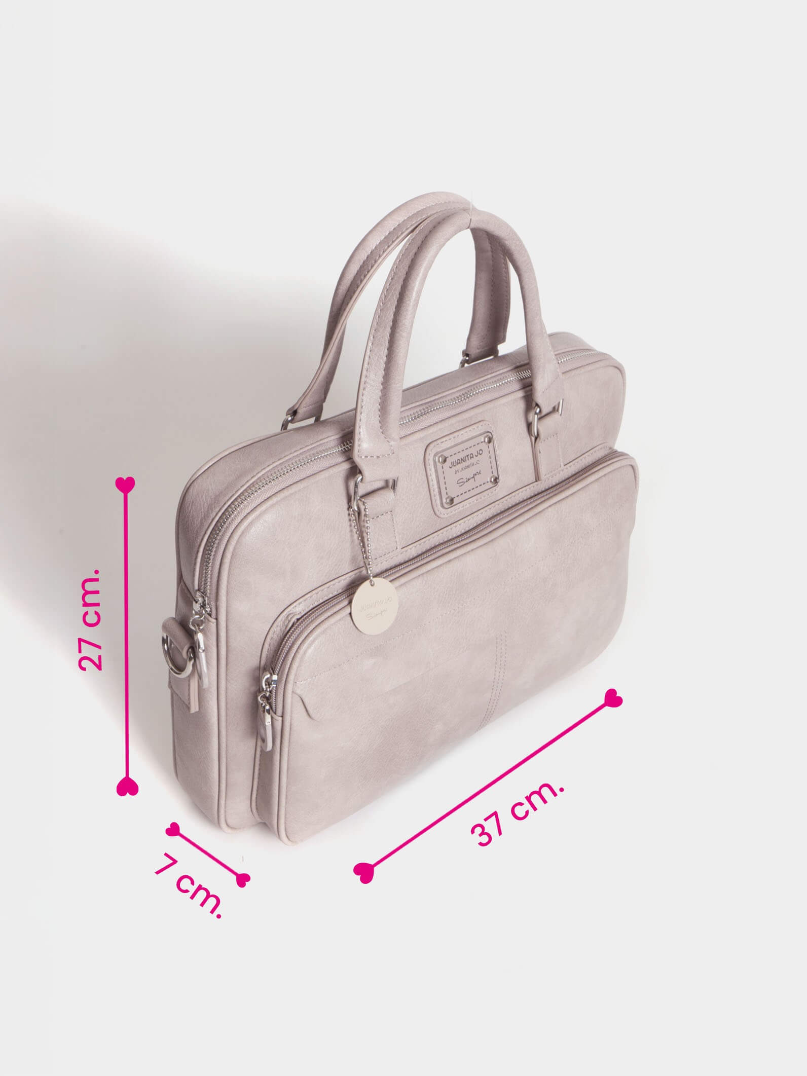 Maletín porta Notebook Visón Boss Slim