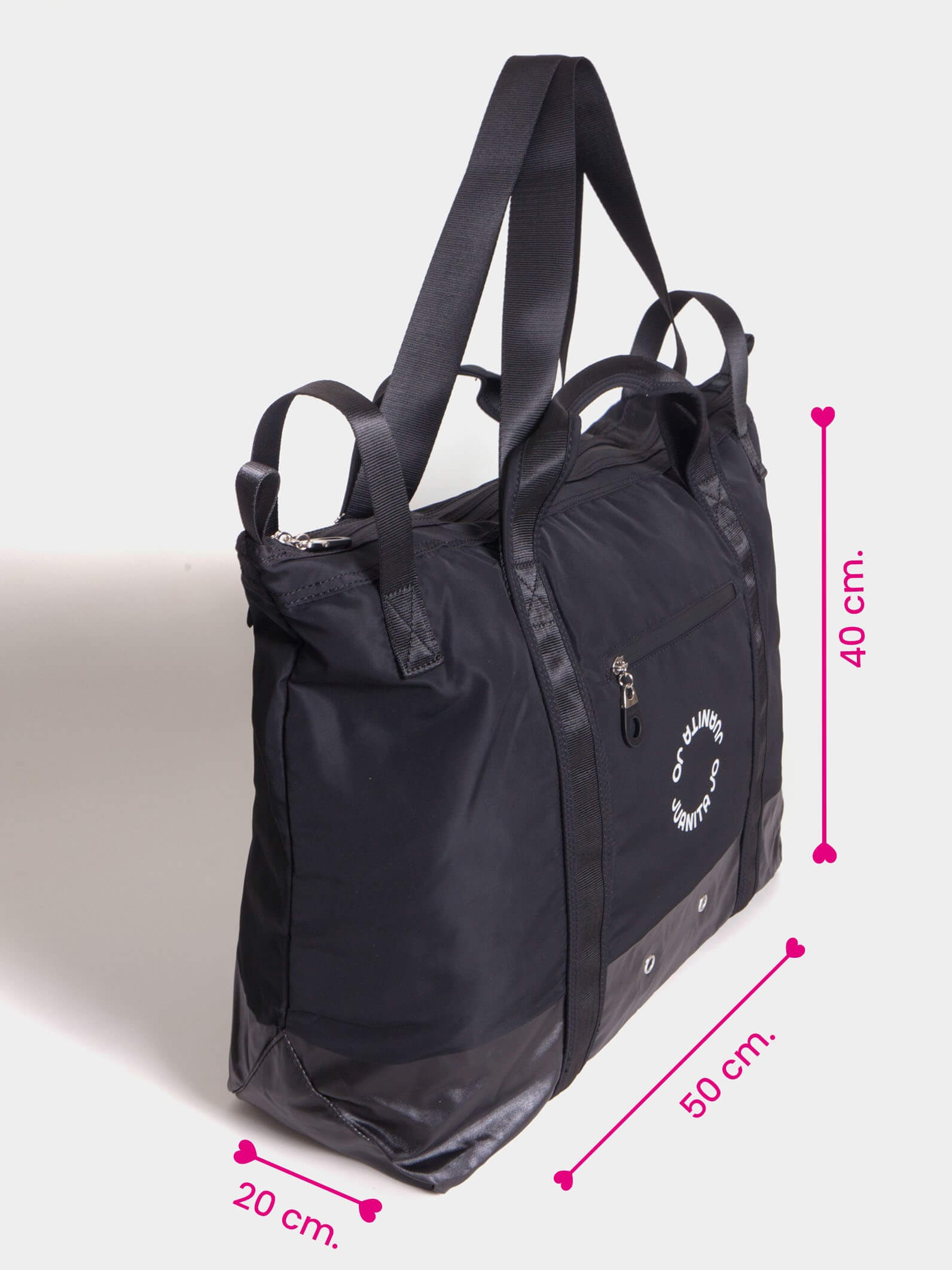 Bolso Negro Grande Life