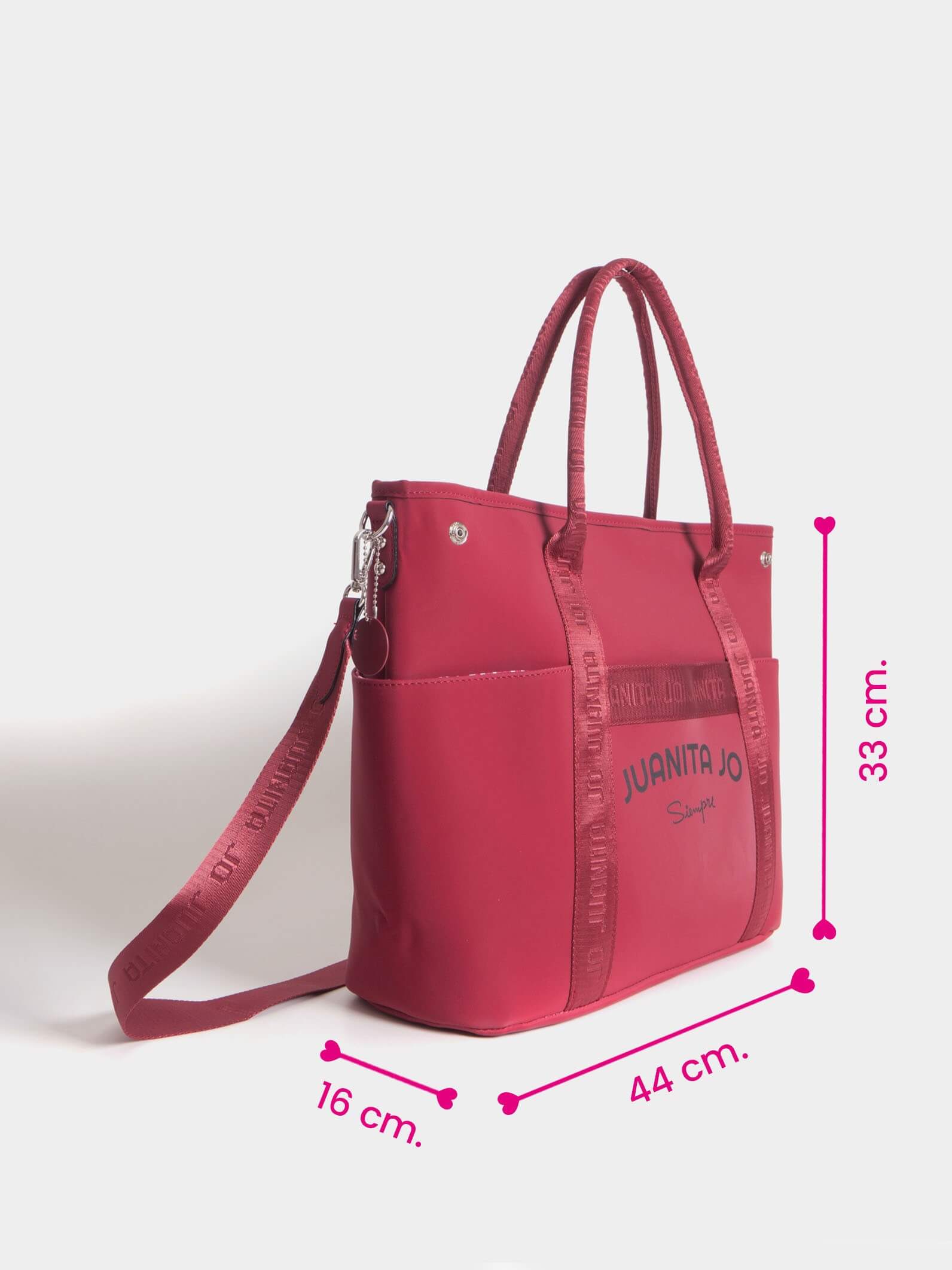 Cartera Grande Roja Fio