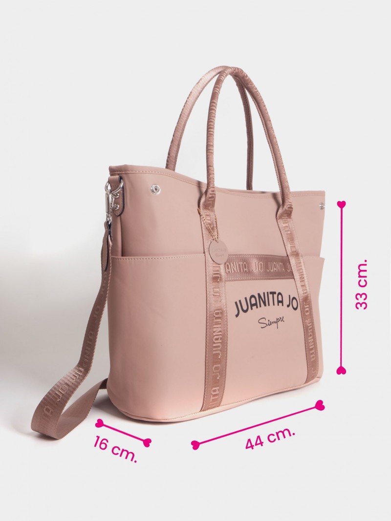 Cartera Grande Camel Fio