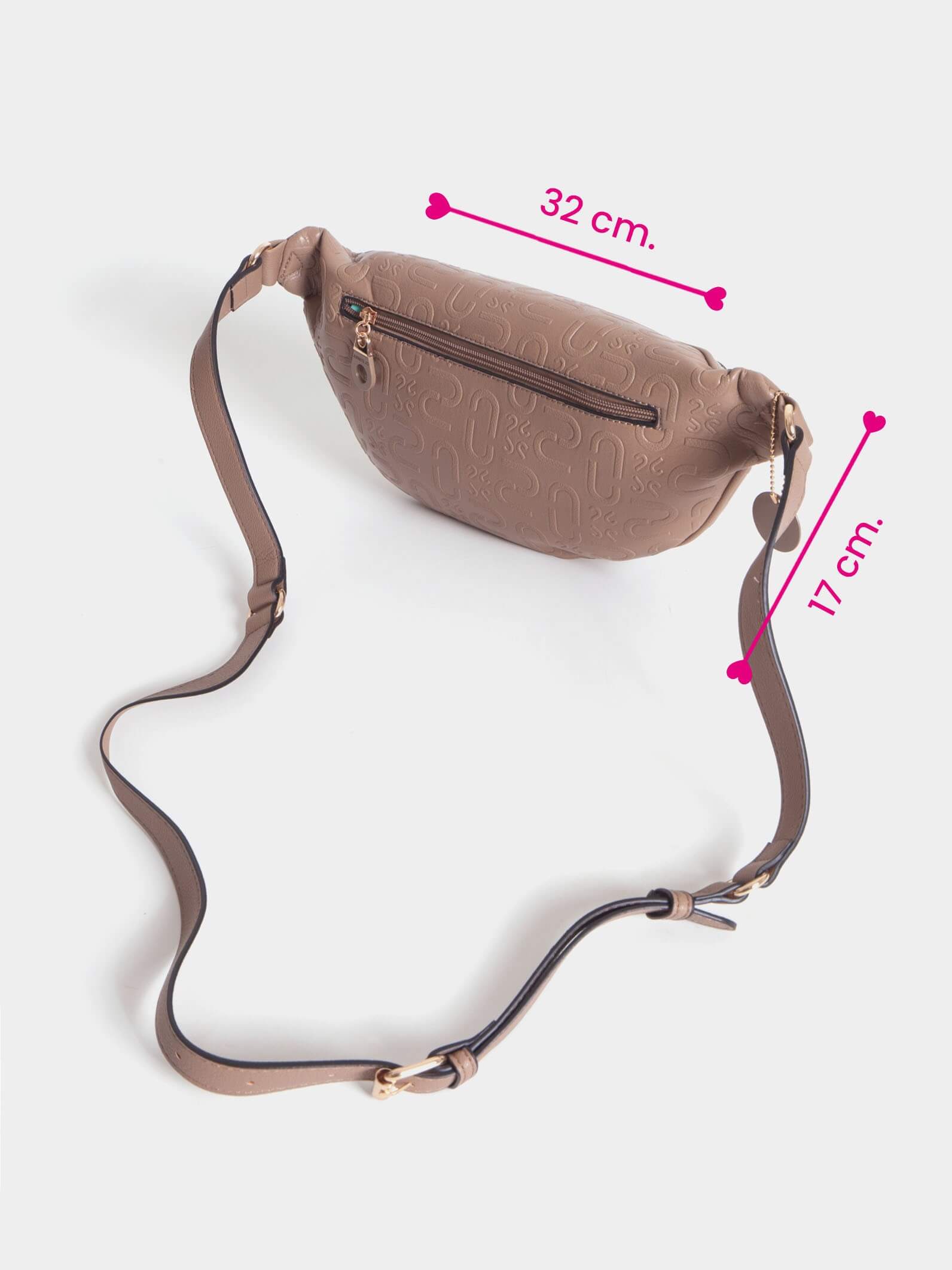 Riñonera Camel Monogram