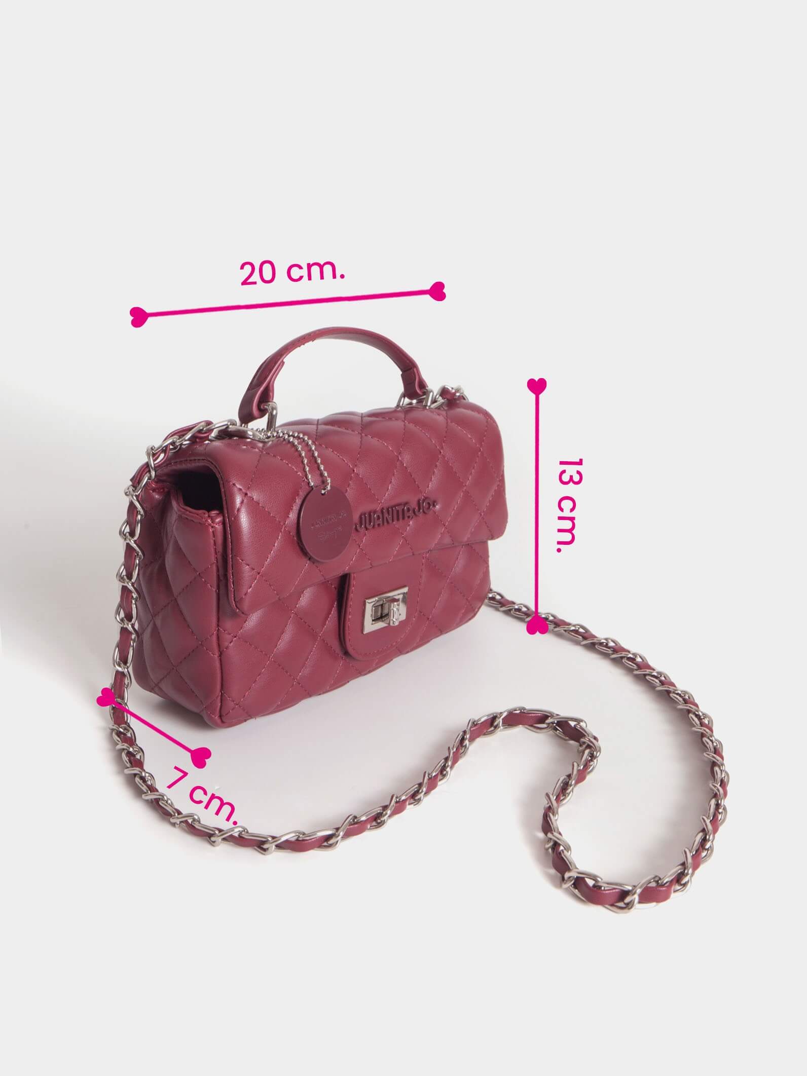 Cartera Minibag Bordó Mile