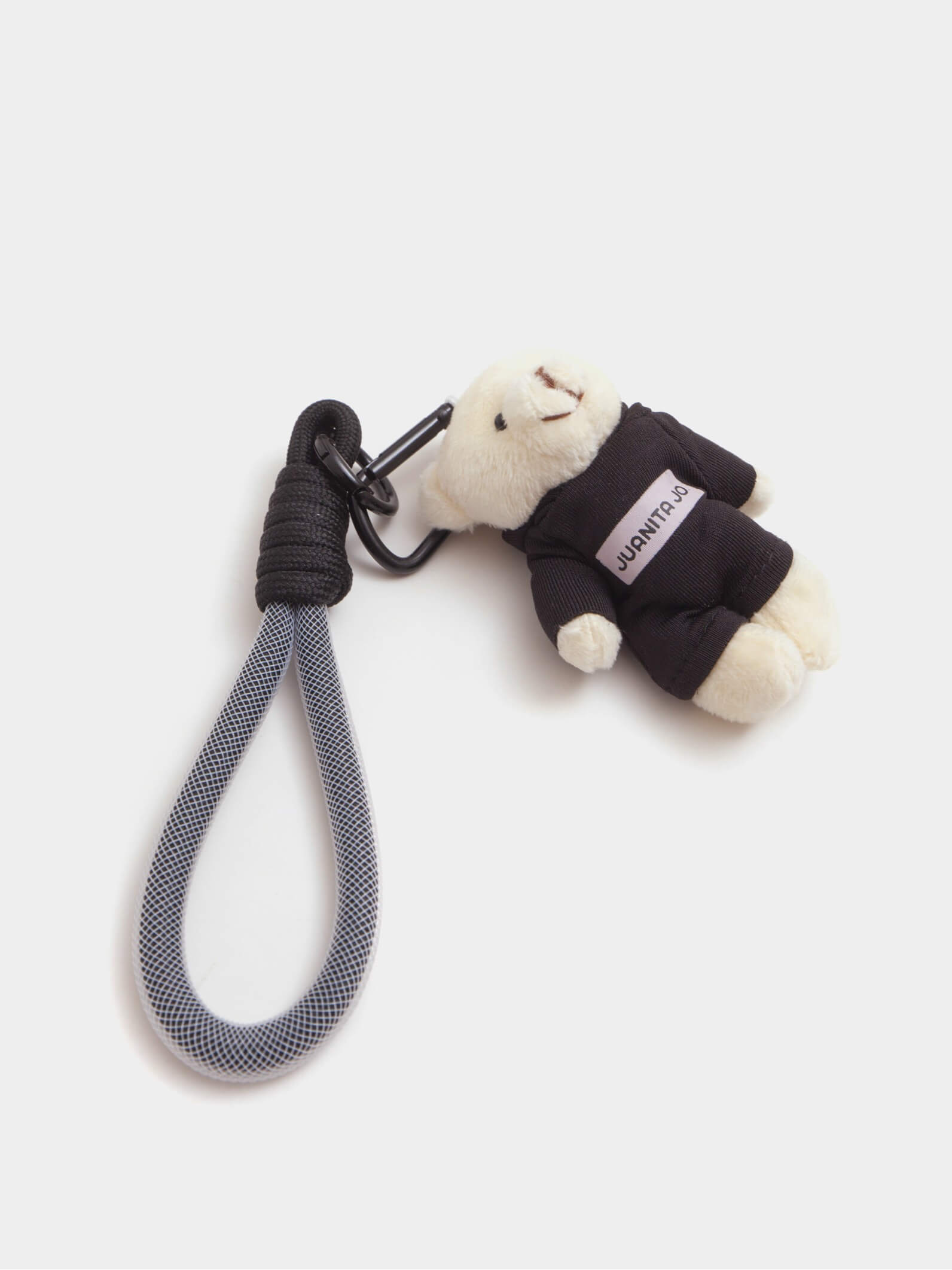 Llavero Charm Oso Peluche Negro Milo