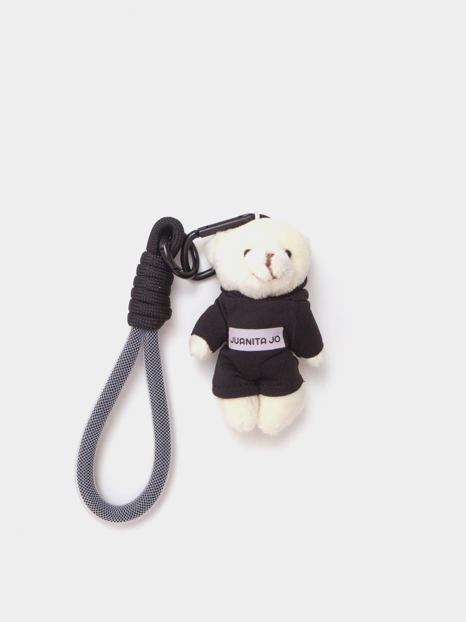 Llavero Charm Oso Peluche Negro Milo
