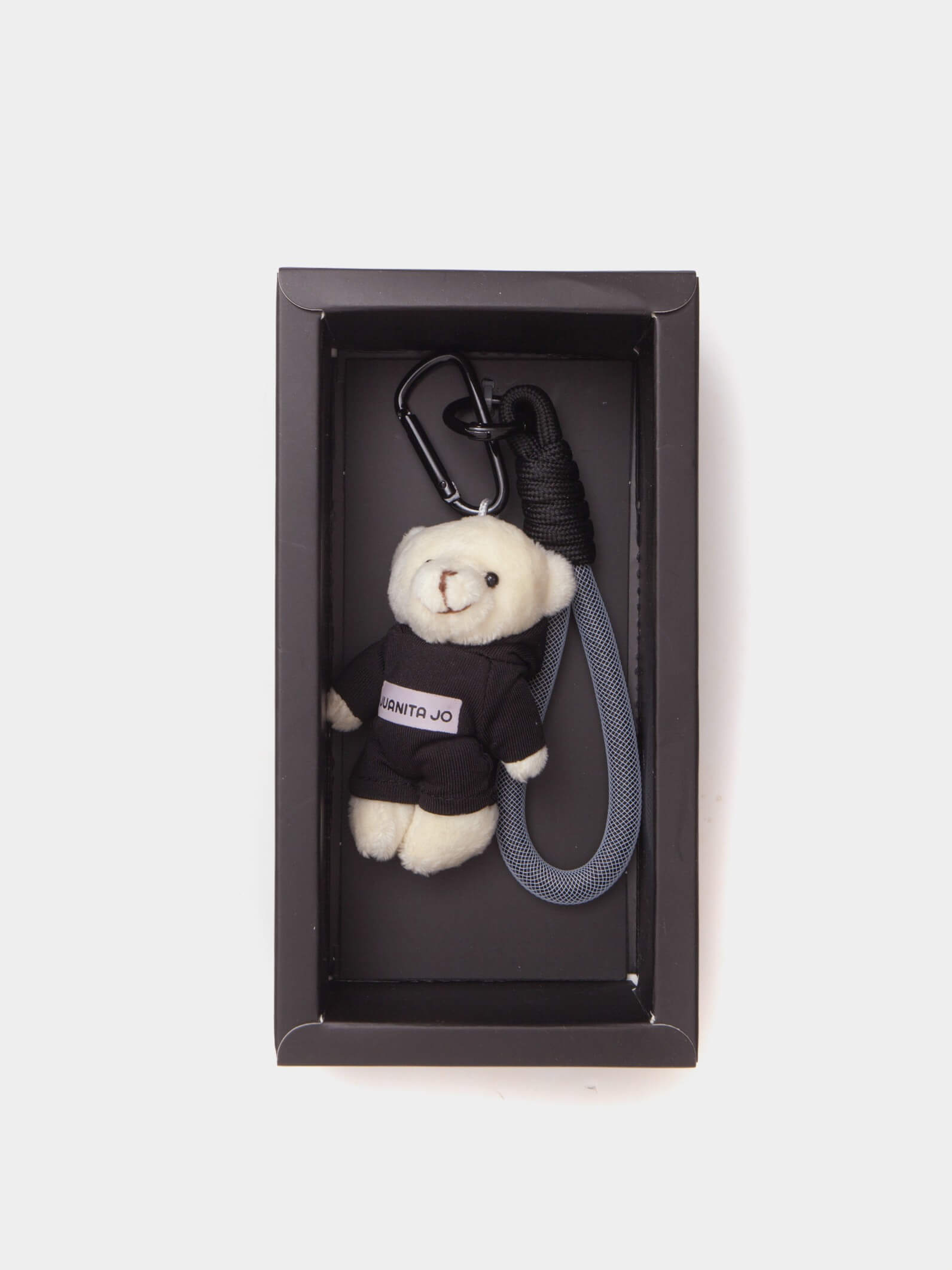 Llavero Charm Oso Peluche Negro Milo