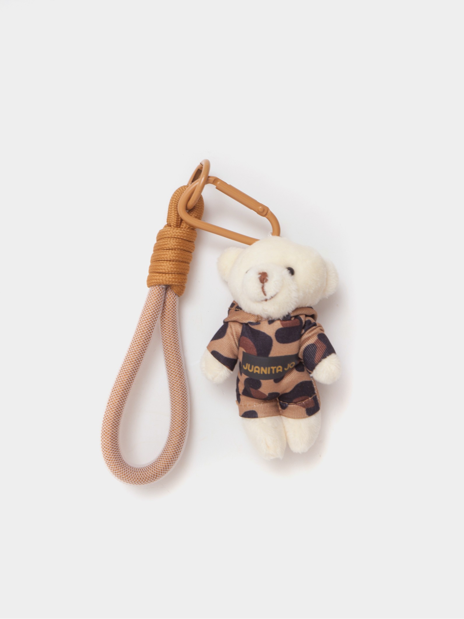 Llavero Charm Oso Peluche Print León