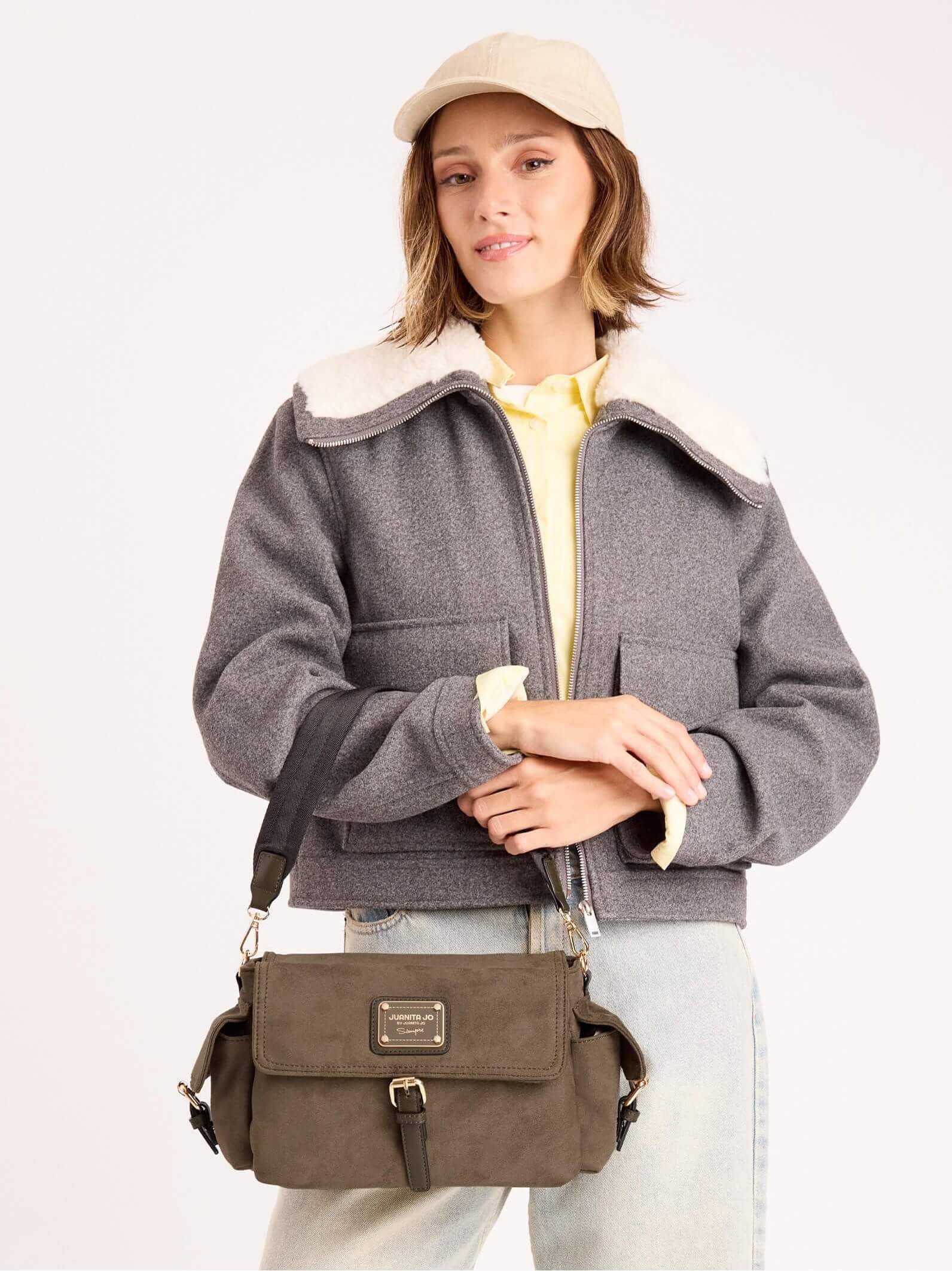 Cartera y Bandolera Verde Montana