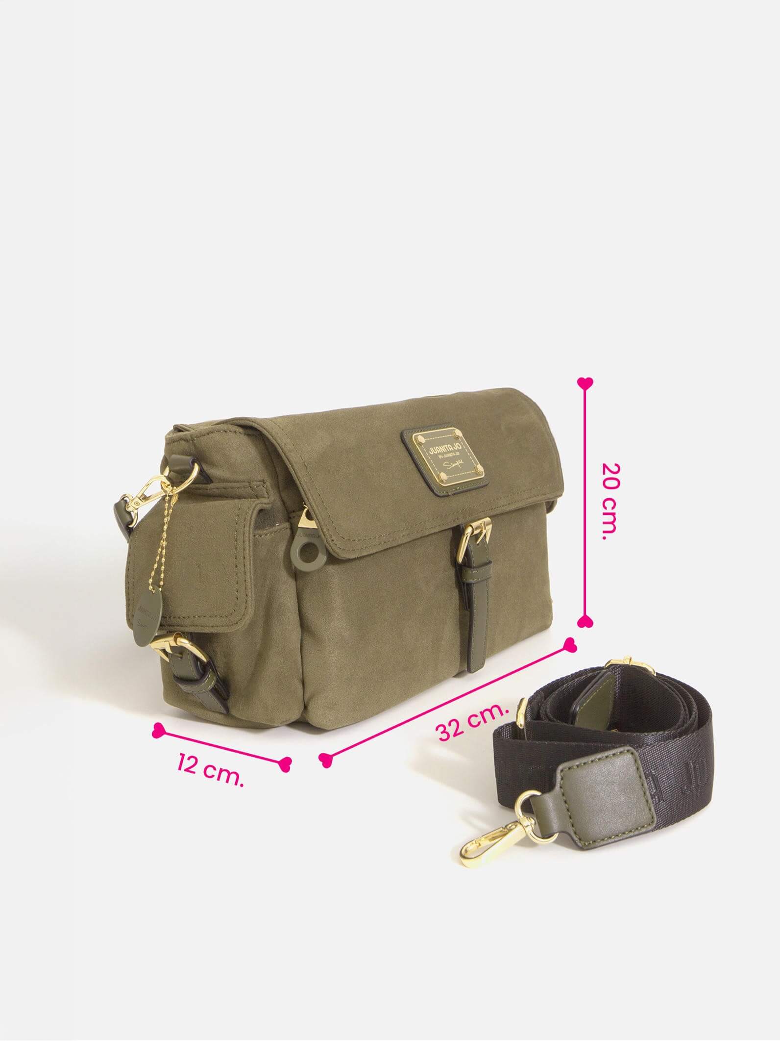 Cartera y Bandolera Verde Montana