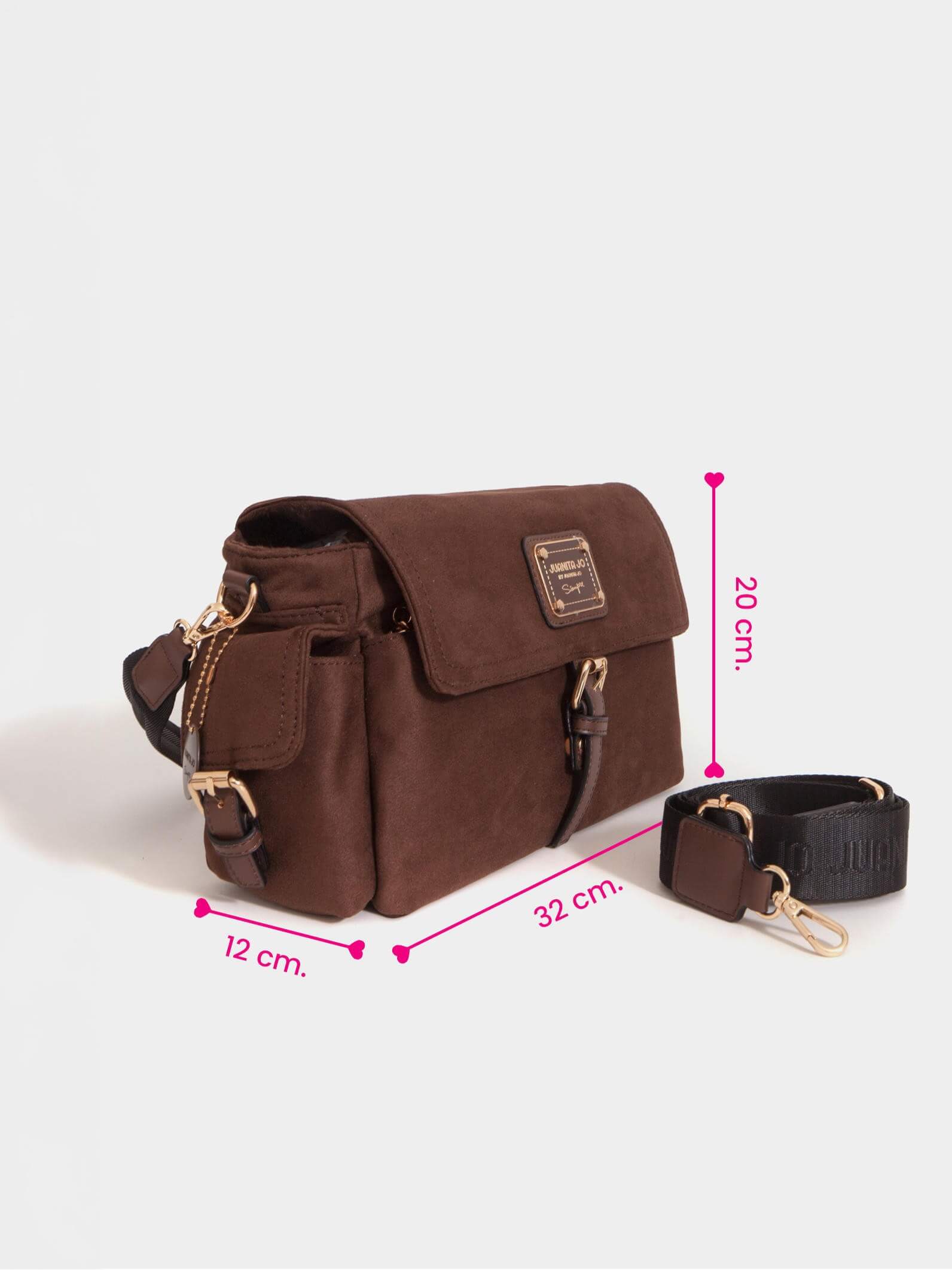 Cartera y Bandolera Chocolate Montana