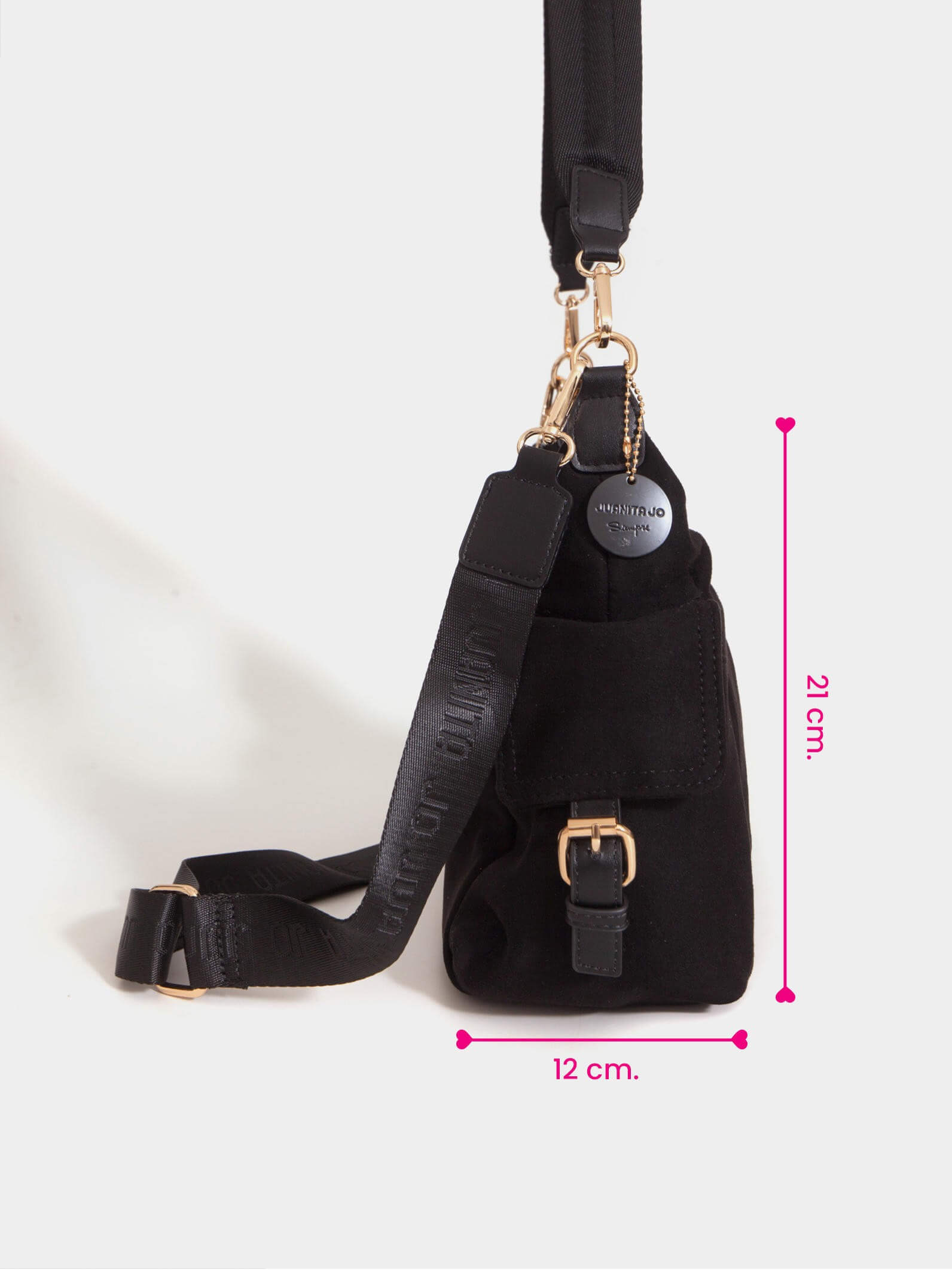 Cartera de Hombro Negra Montana