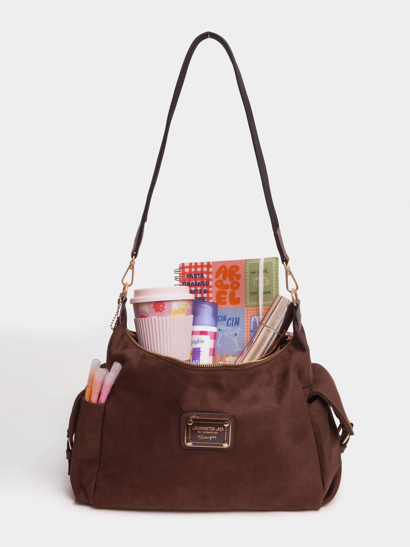 Cartera de Hombro Chocolate Montana