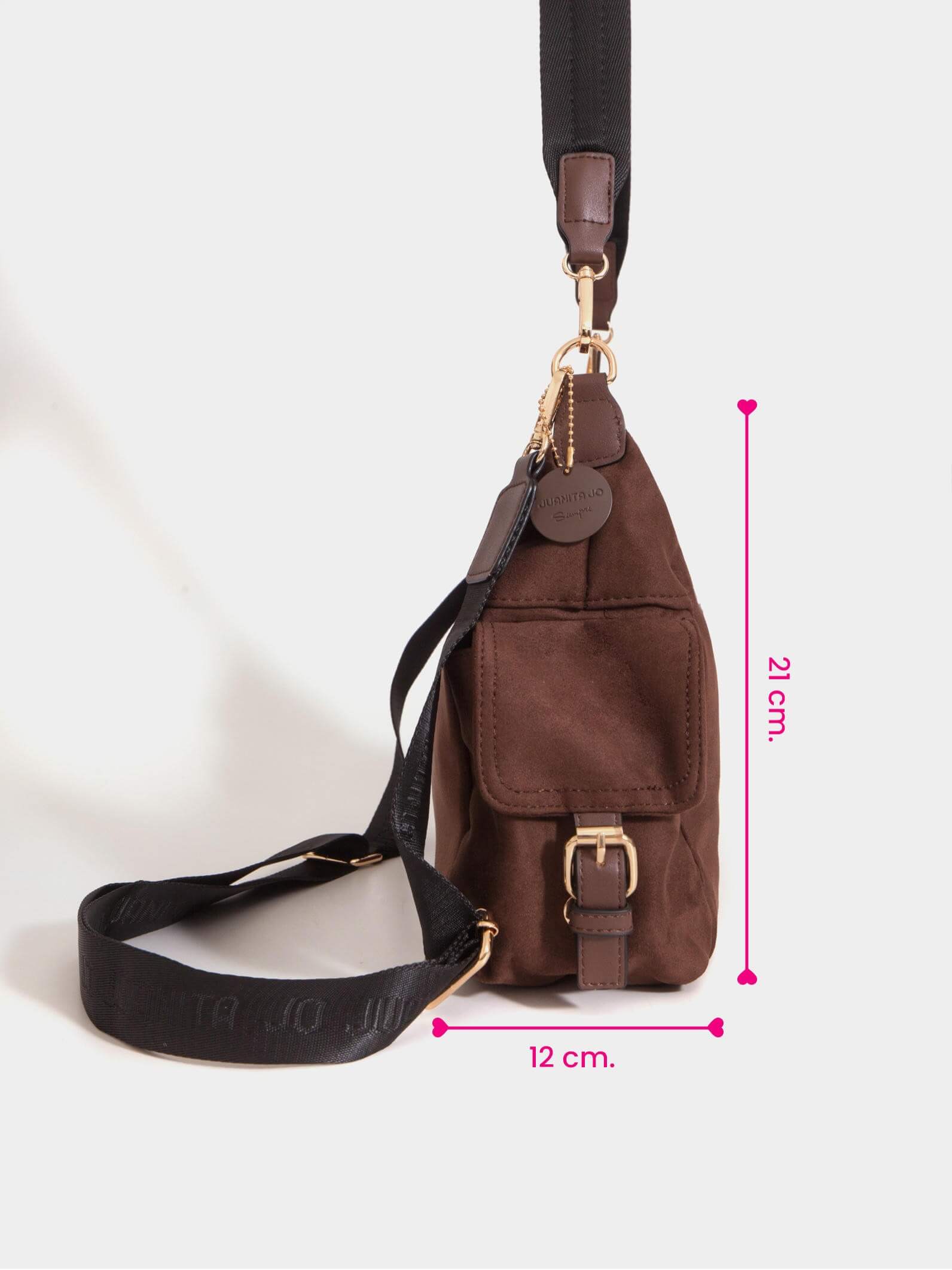 Cartera de Hombro Chocolate Montana