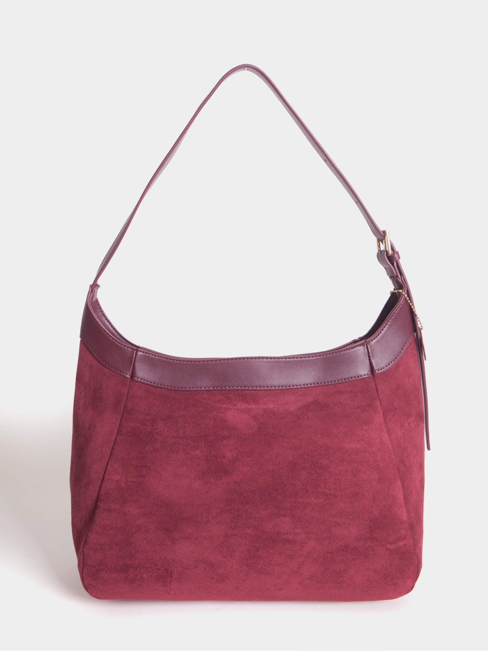 Cartera De Hombro Bordó Virginia