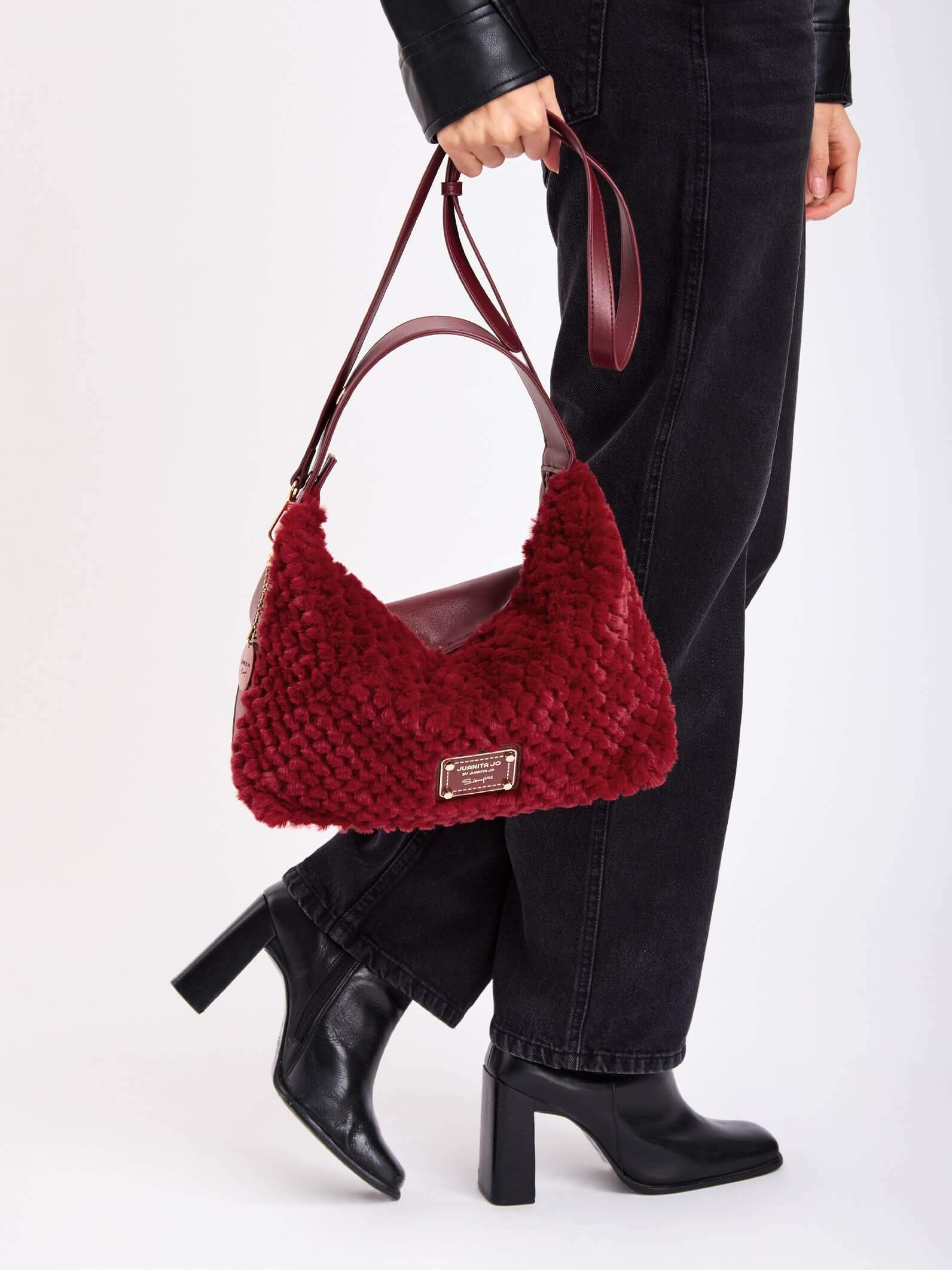 Cartera de Mano Roja Dolina