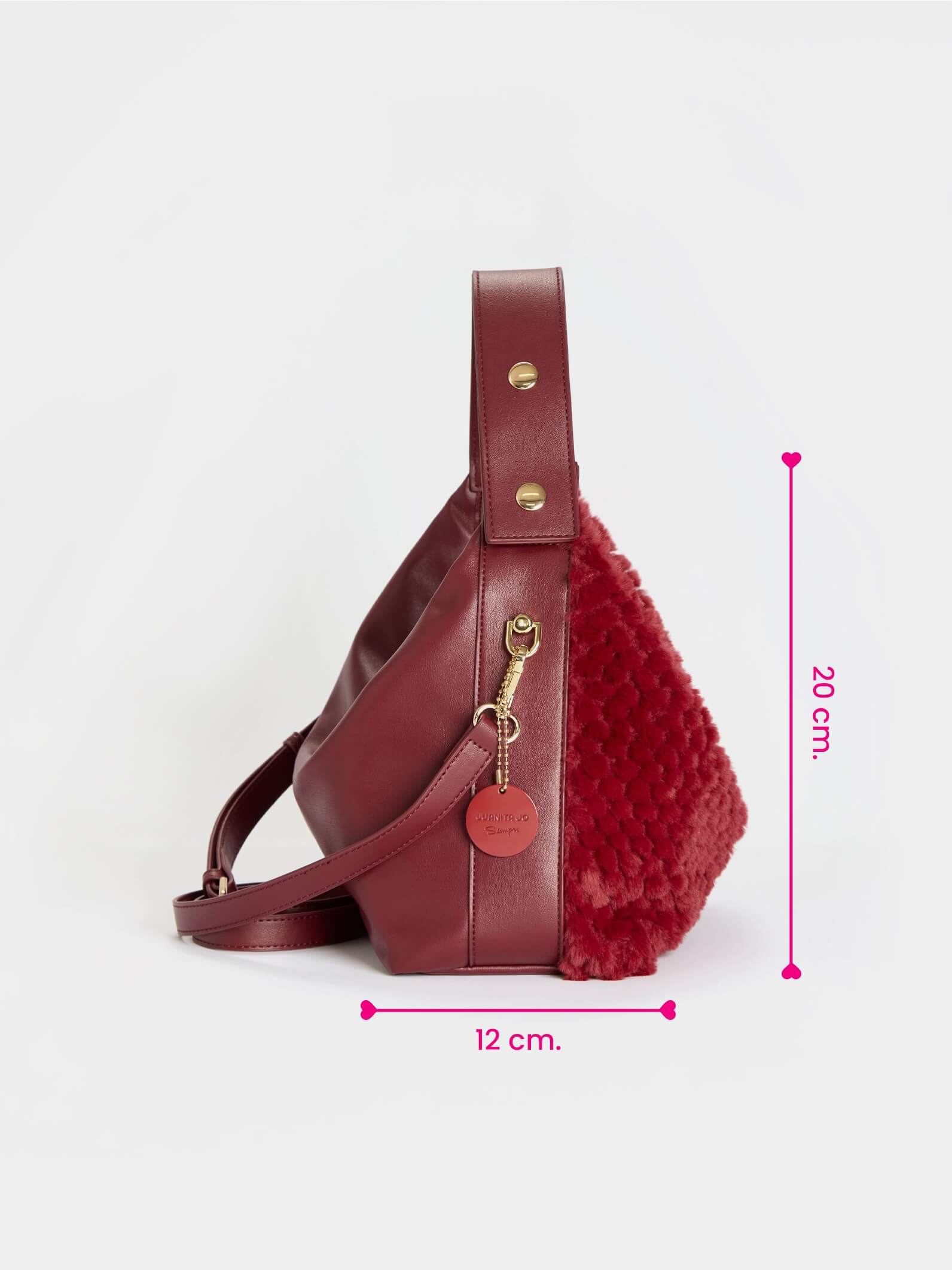 Cartera de Mano Roja Dolina