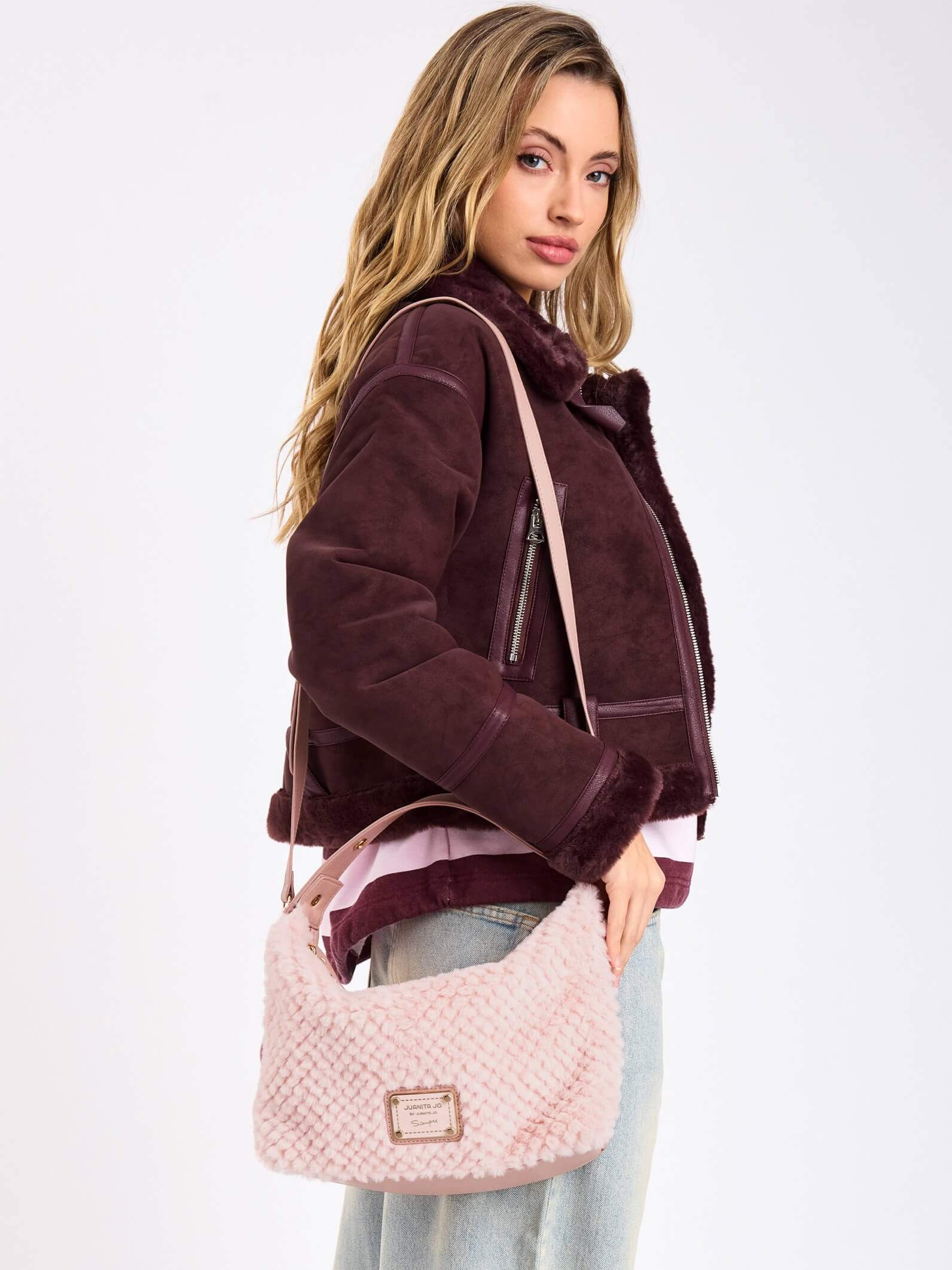 Cartera de Mano Rosa Dolina