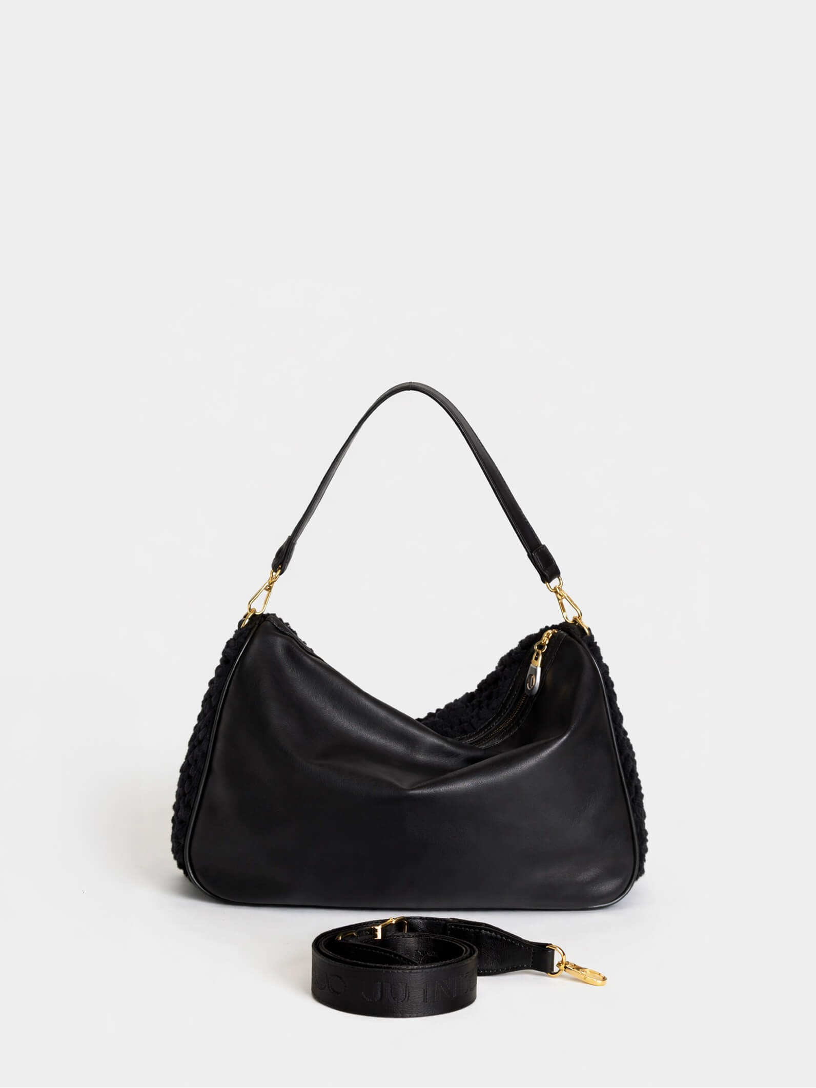 Cartera de Hombro Negra Dolina