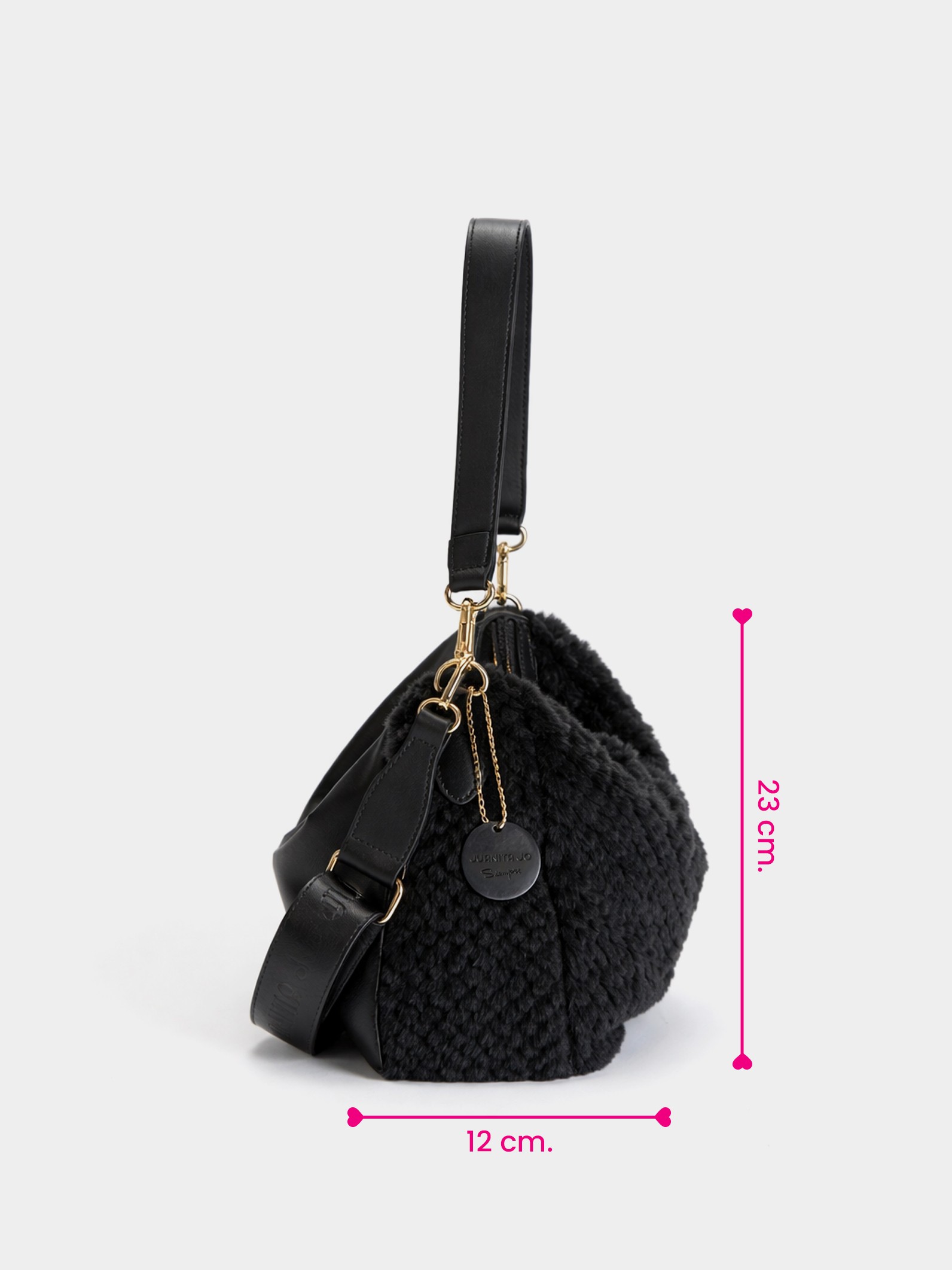 Cartera de Hombro Negra Dolina