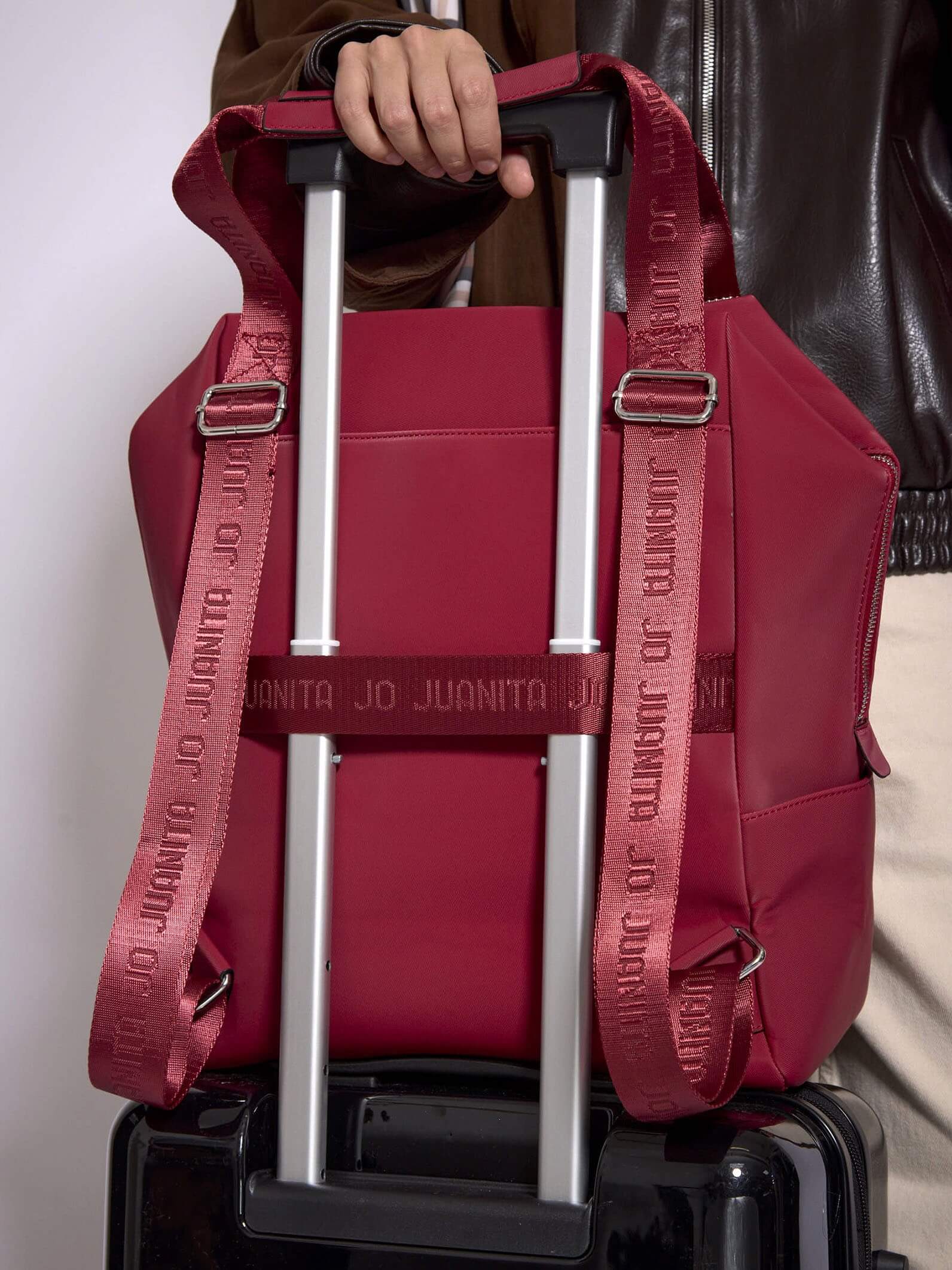 Mochila y Cartera Roja 2 en 1 Fio