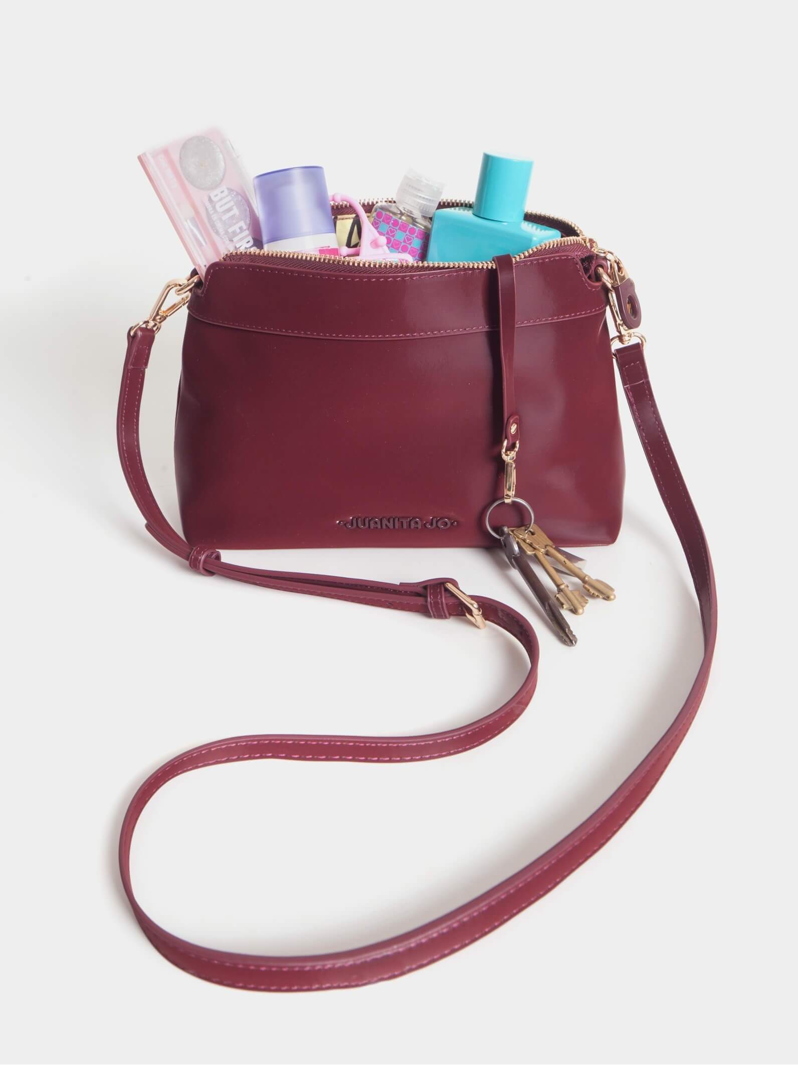 Cartera y Bandolera Meryl Bordó