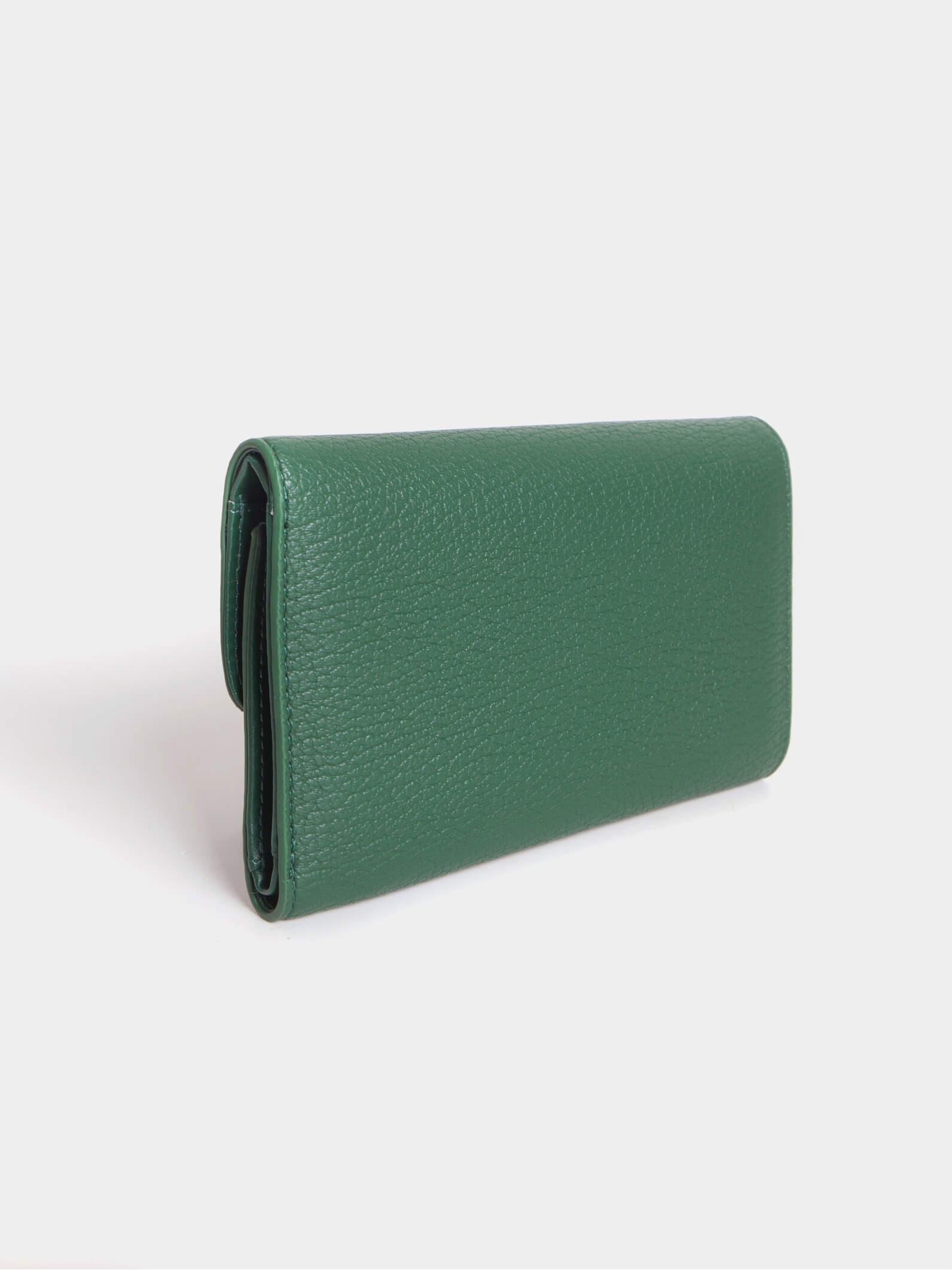 Billetera mediana Verde
