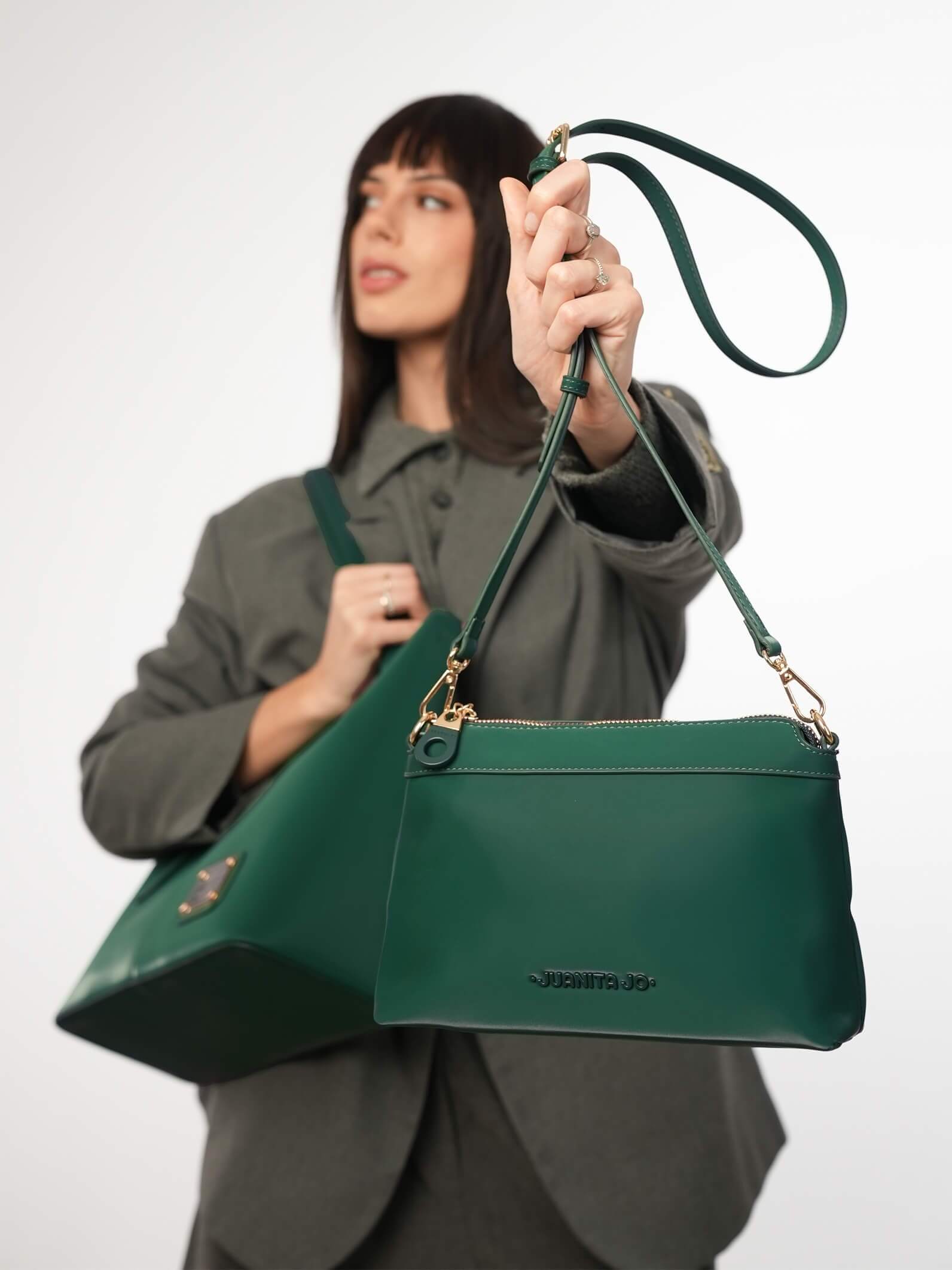 Cartera y Bandolera Meryl Verde