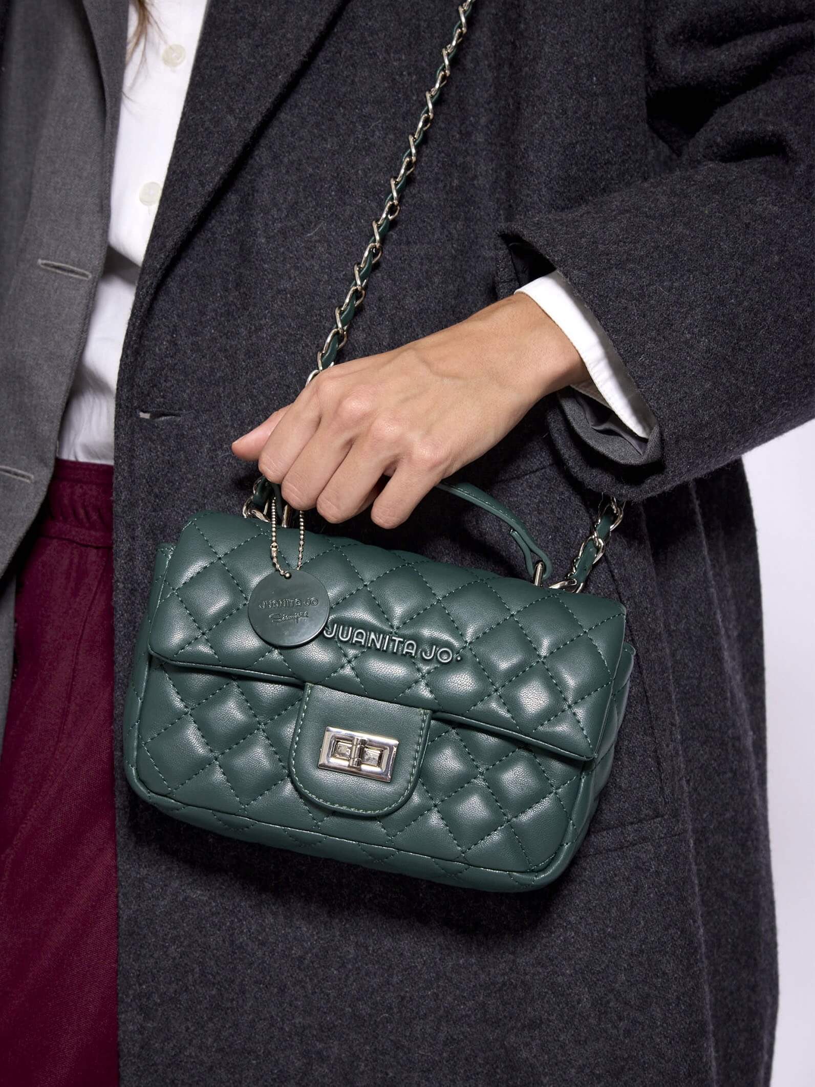 Cartera Minibag Verde Mile