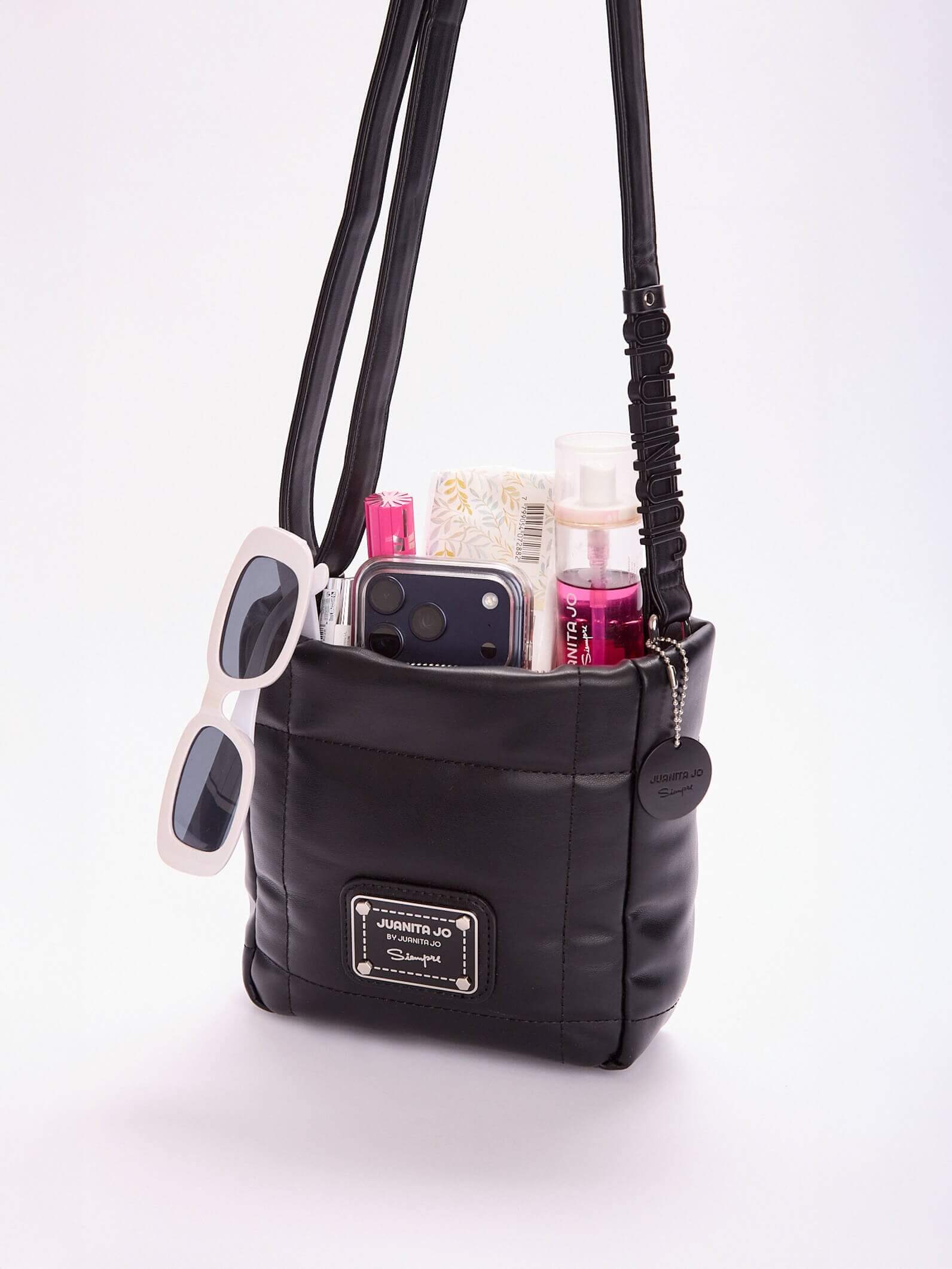 Bandolera Negra Puffer