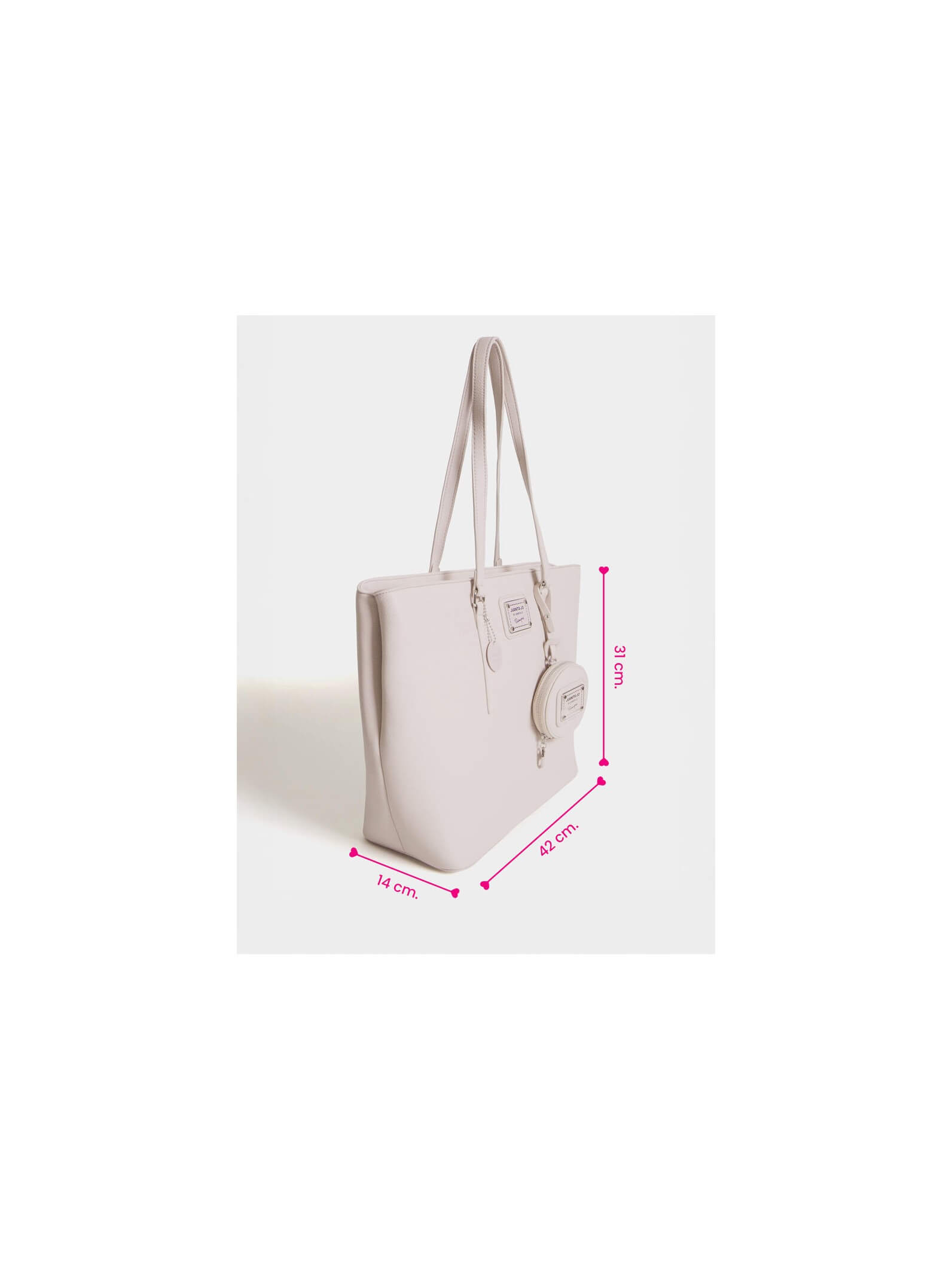 Shopping bag Julieta off white