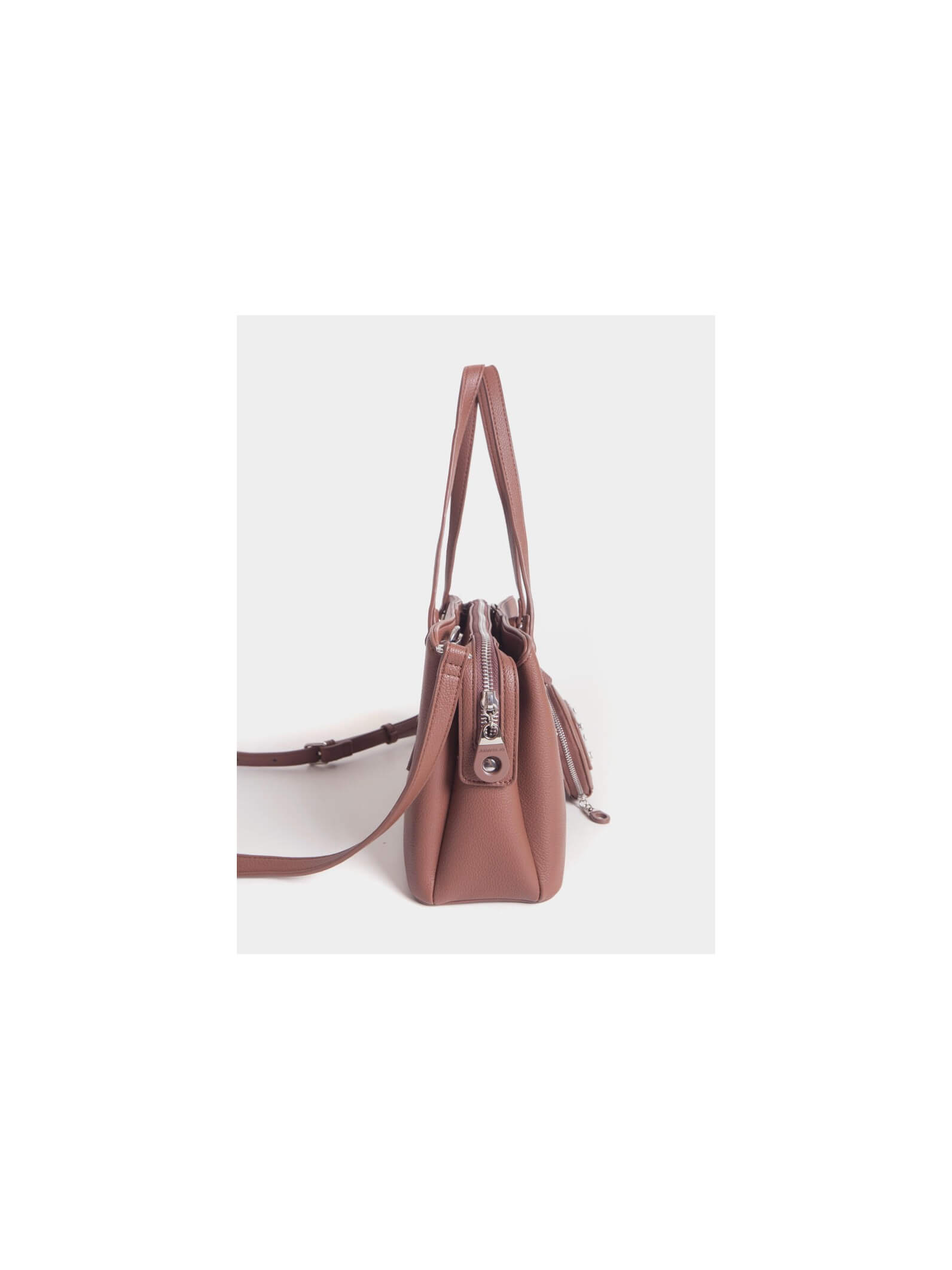 Cartera Mediana Julieta Marrón