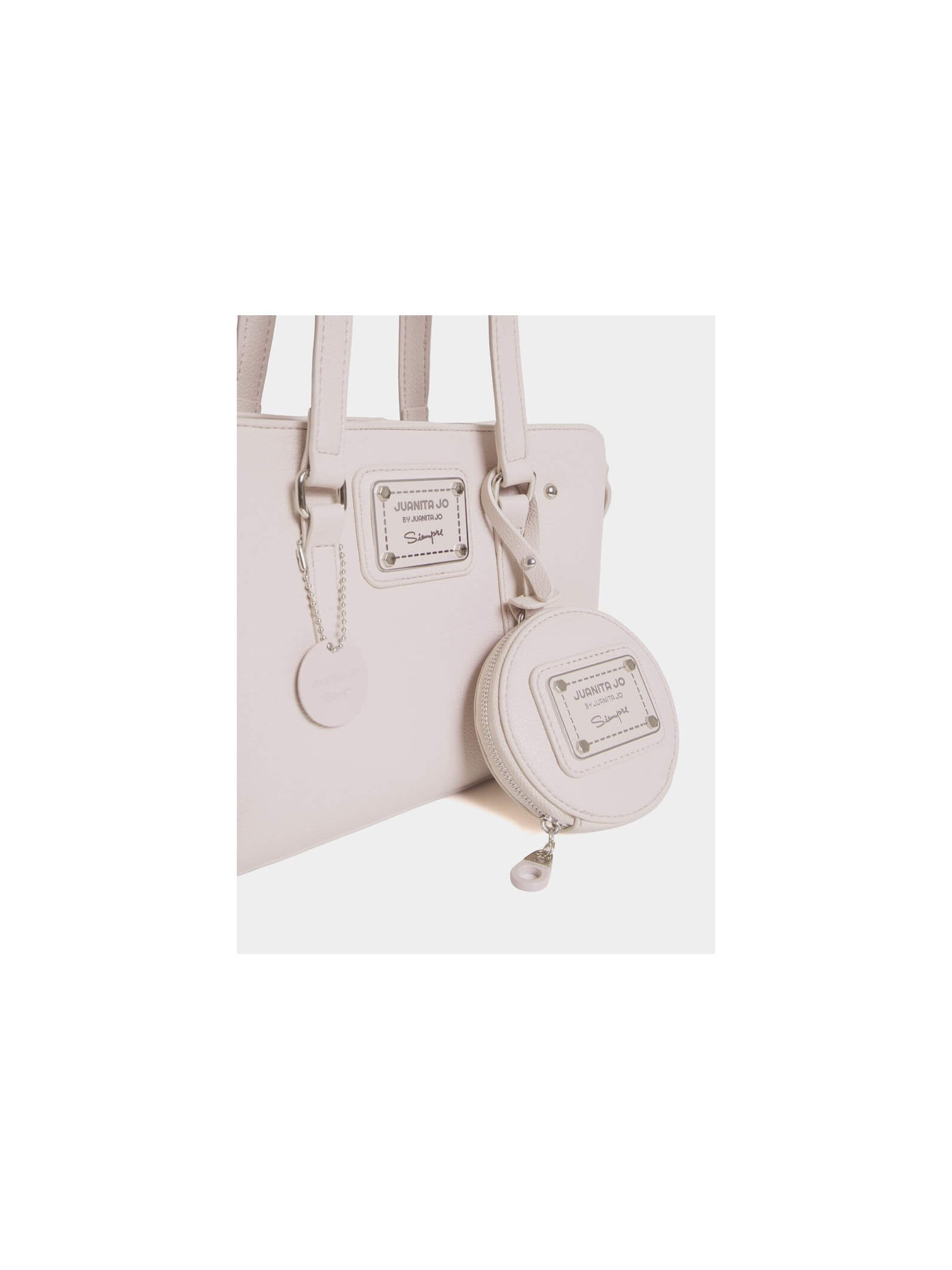 Cartera Mediana Julieta off white