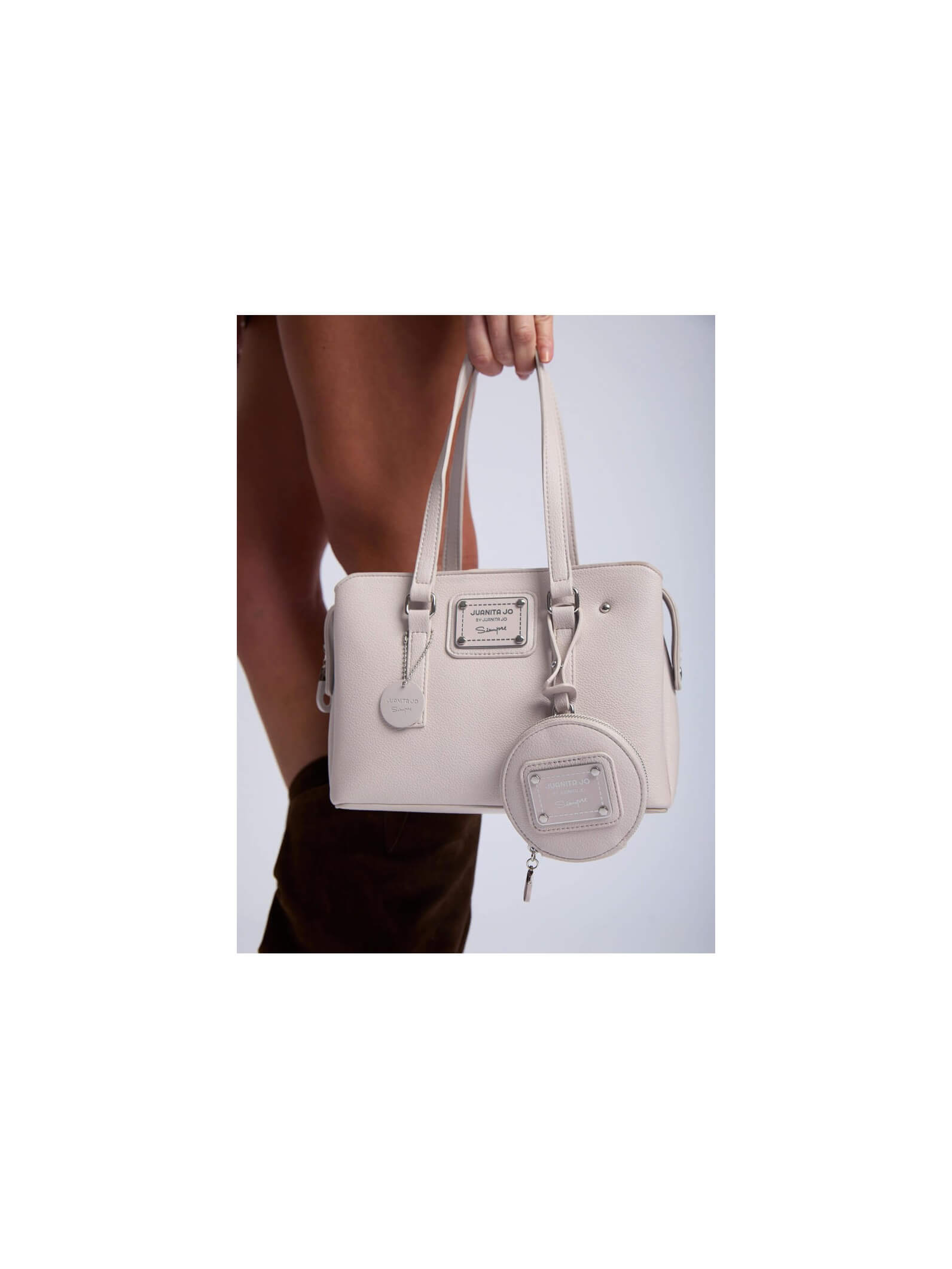Cartera Mediana Julieta off white