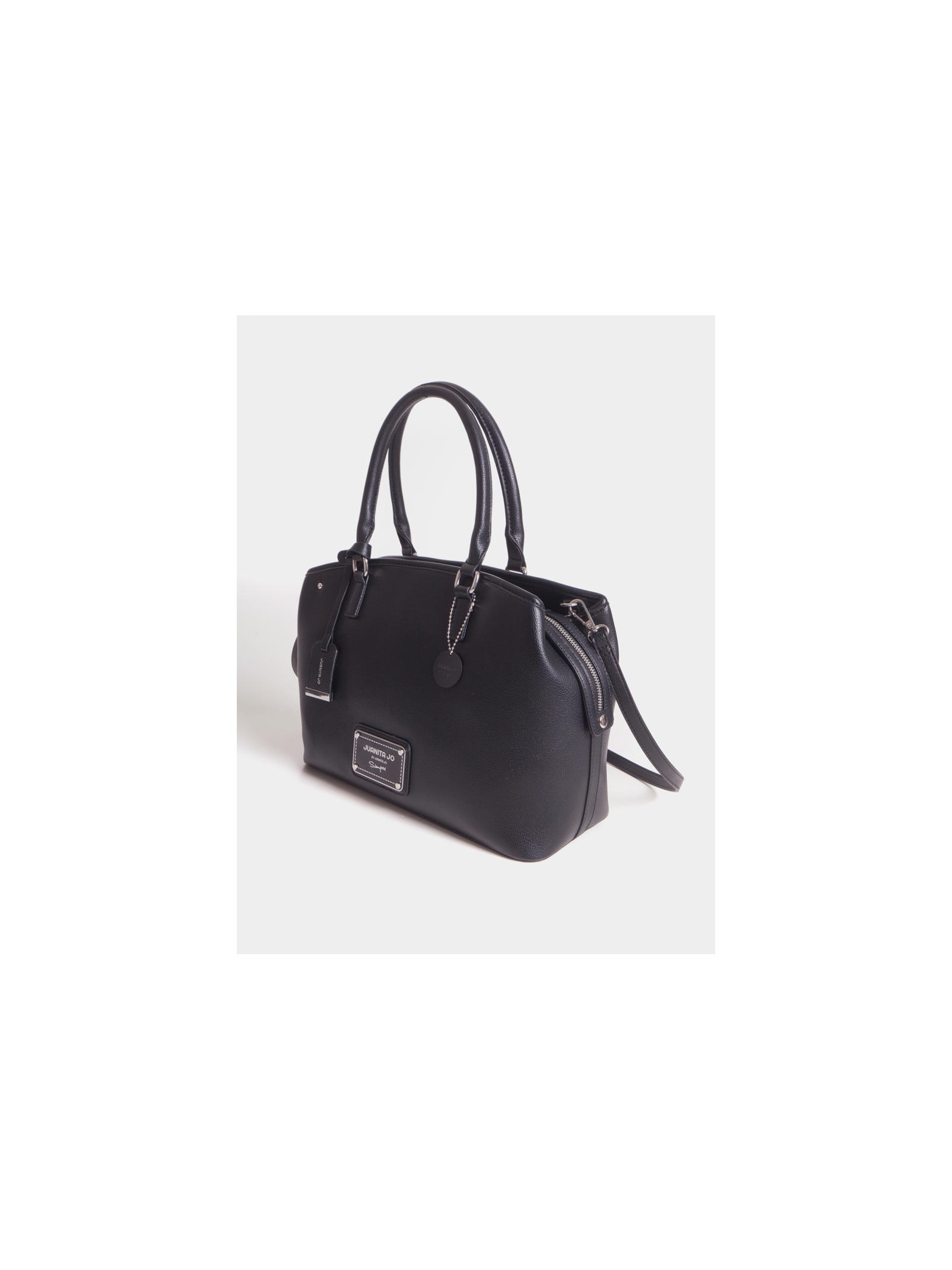 Cartera de mano grande Venecia Negro