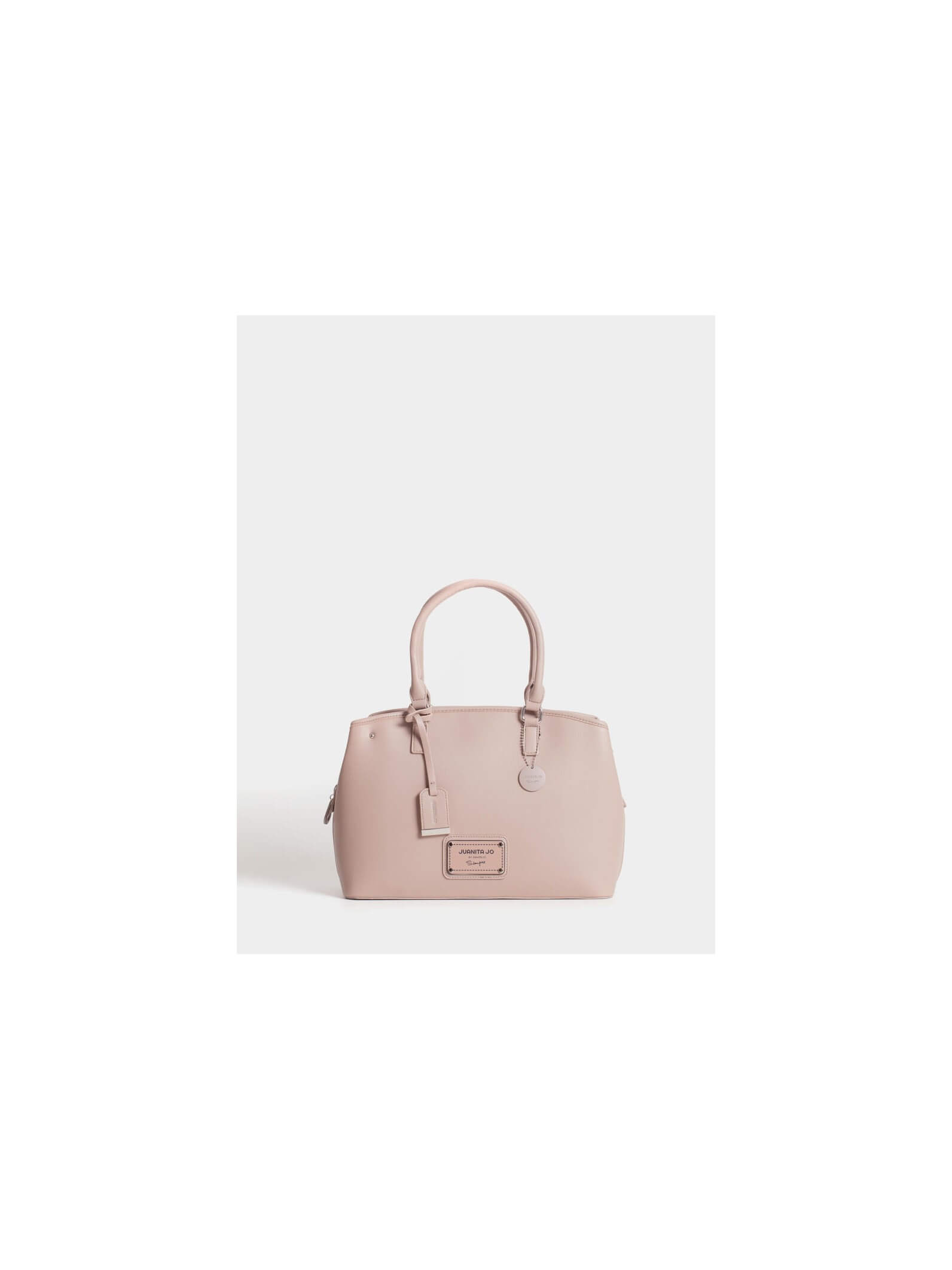 Cartera de mano grande Venecia Visón