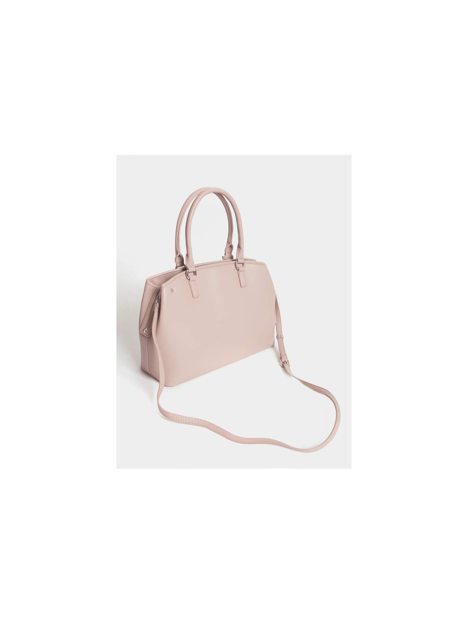Cartera de mano grande Venecia Visón