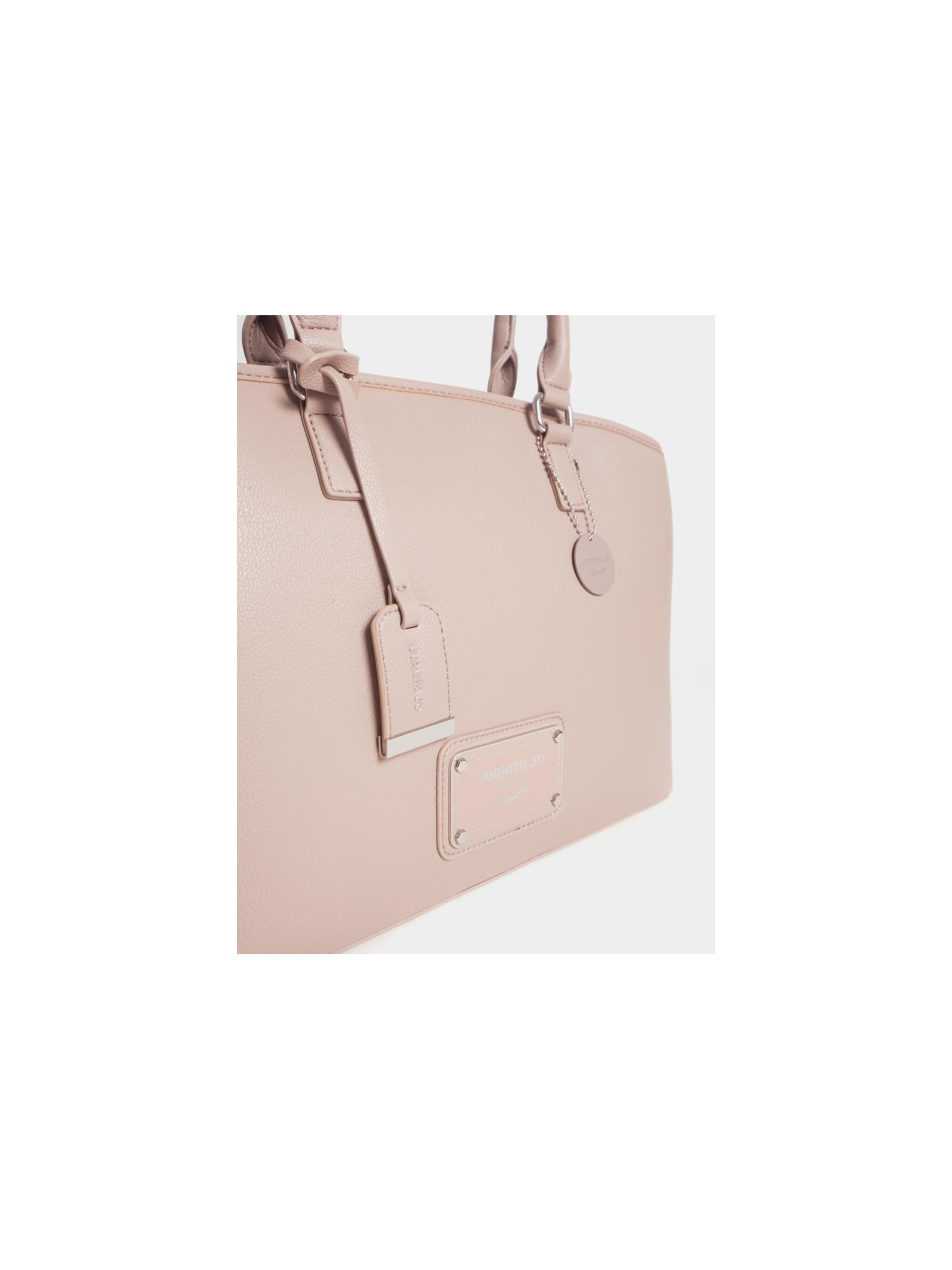 Cartera de mano grande Venecia Visón