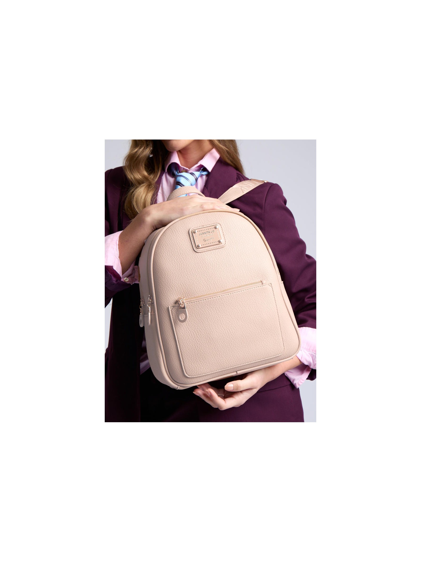 Mochila Ayse mediana Visón