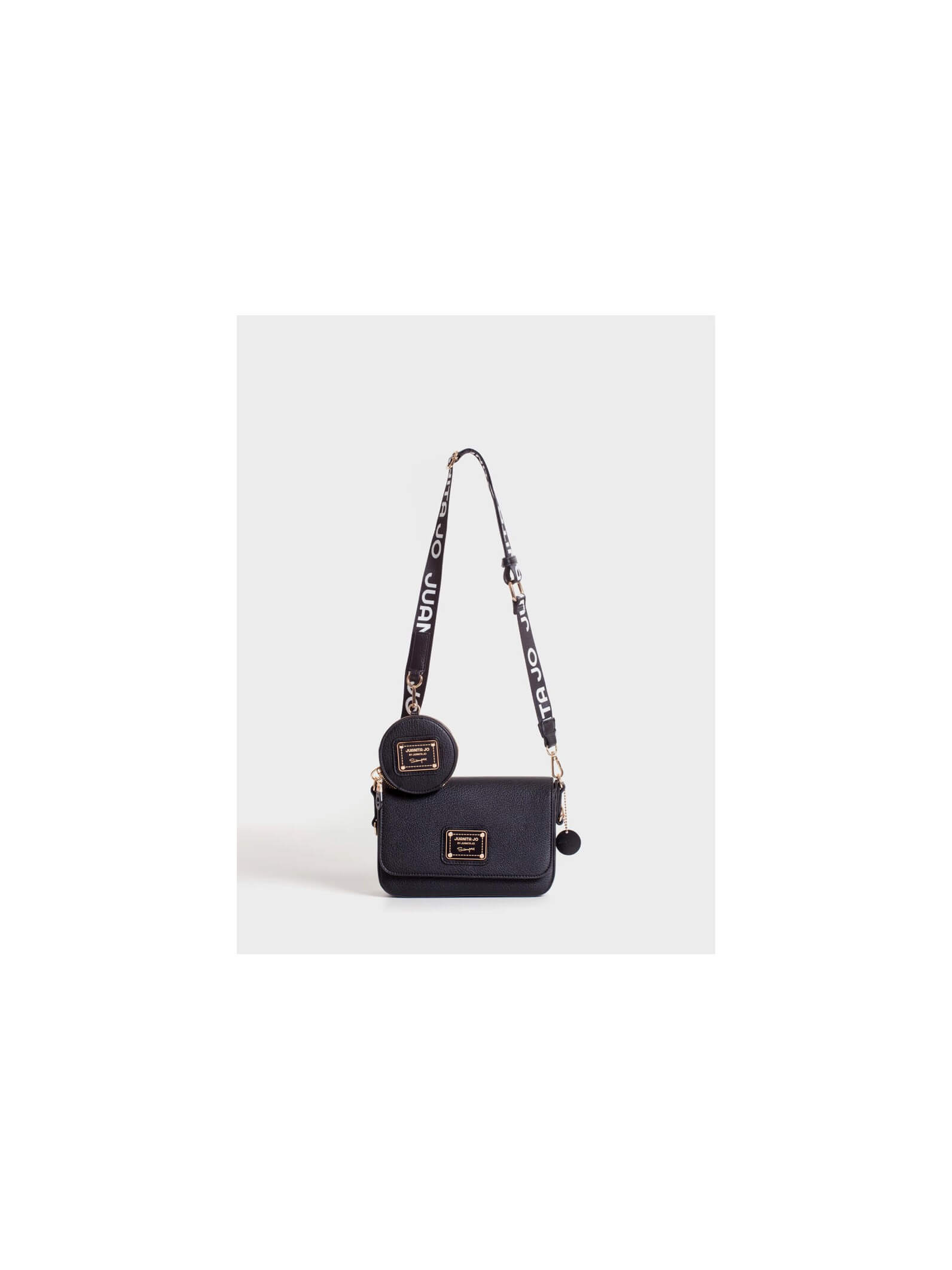 Bandolera Arial Negro