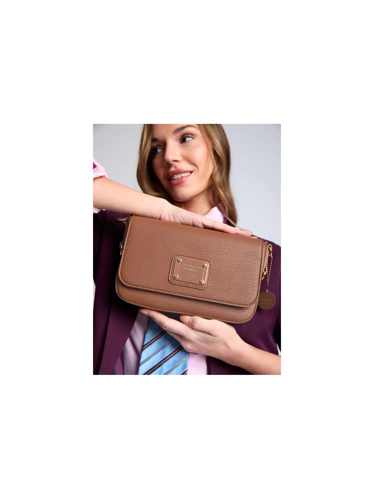 Bandolera Arial Chocolate
