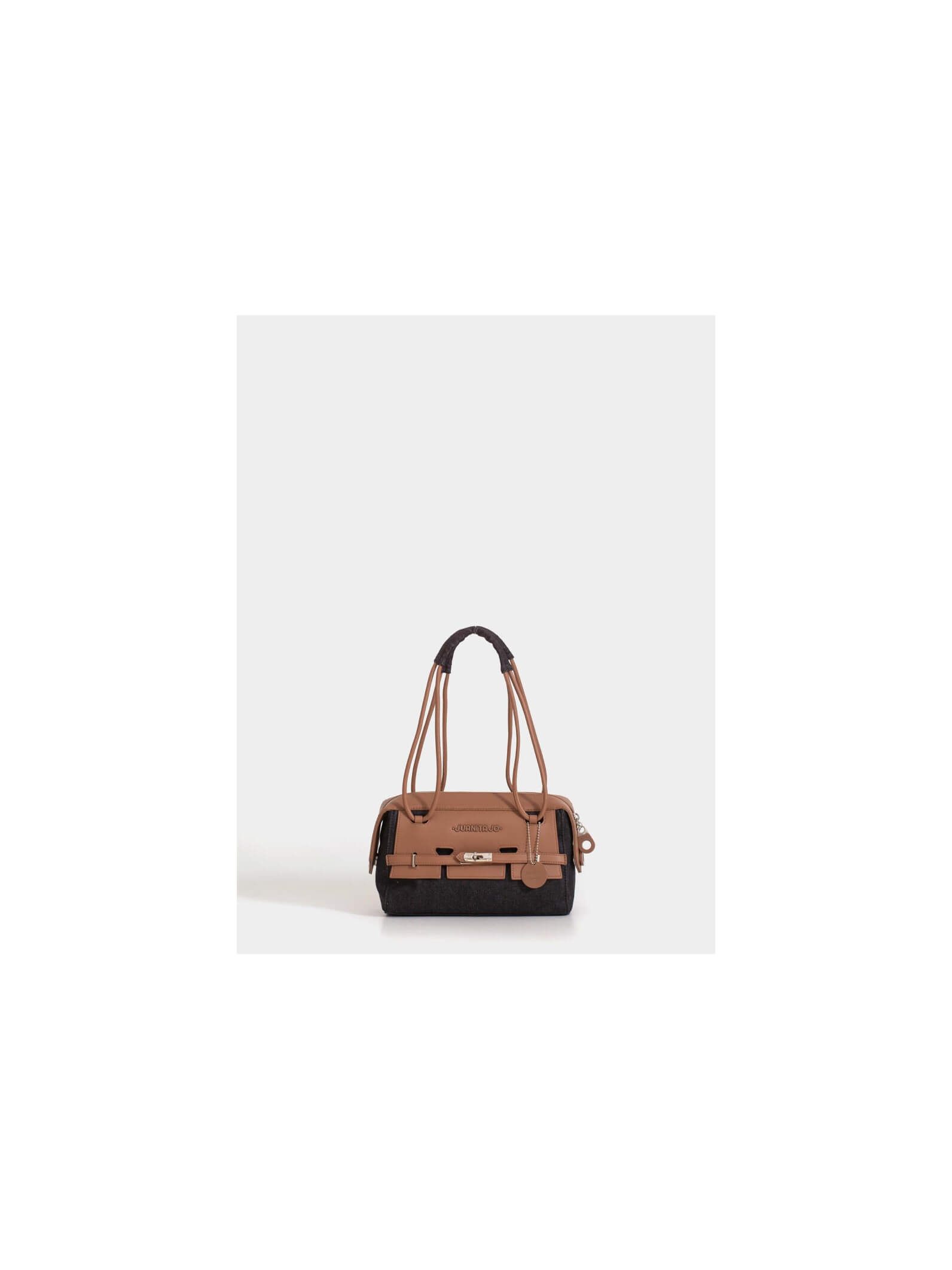 Baguette denim jessie negro y suela