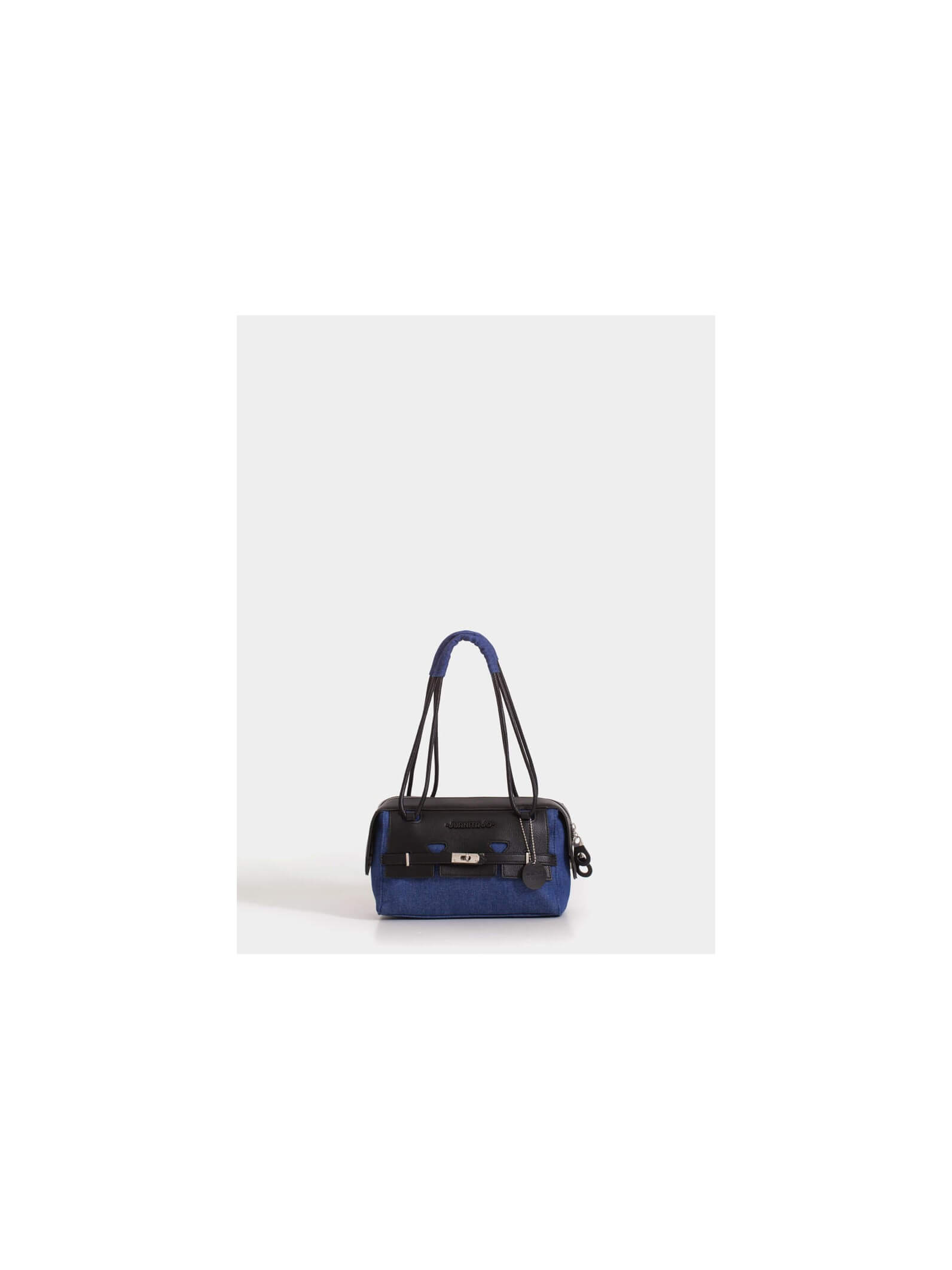 Baguette denim jessie azul y negro