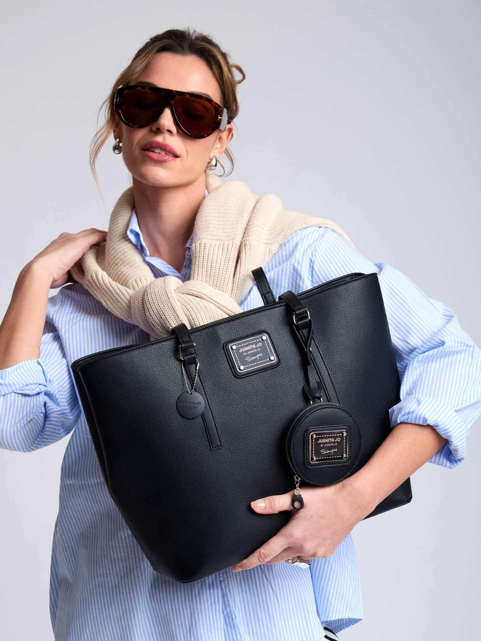 Shopping bag Julieta Negro